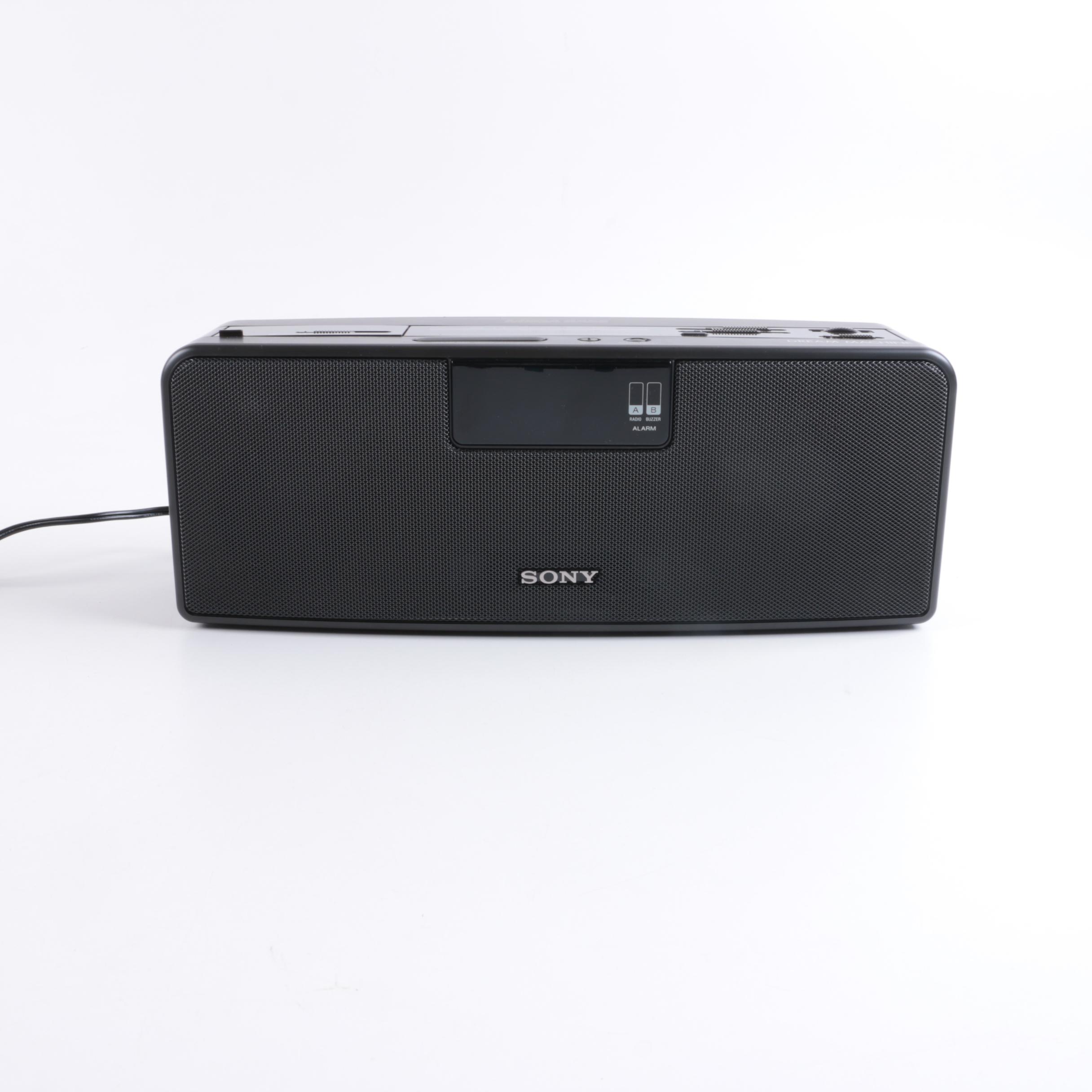 Sony "Dream Machine" Dual Alarm Clock Radio