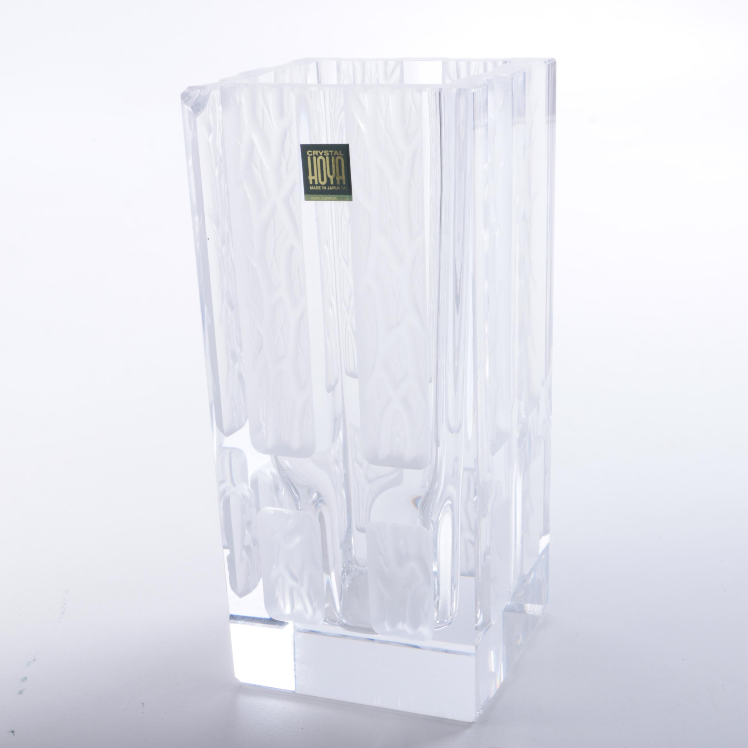 Hoya Crystal Vase