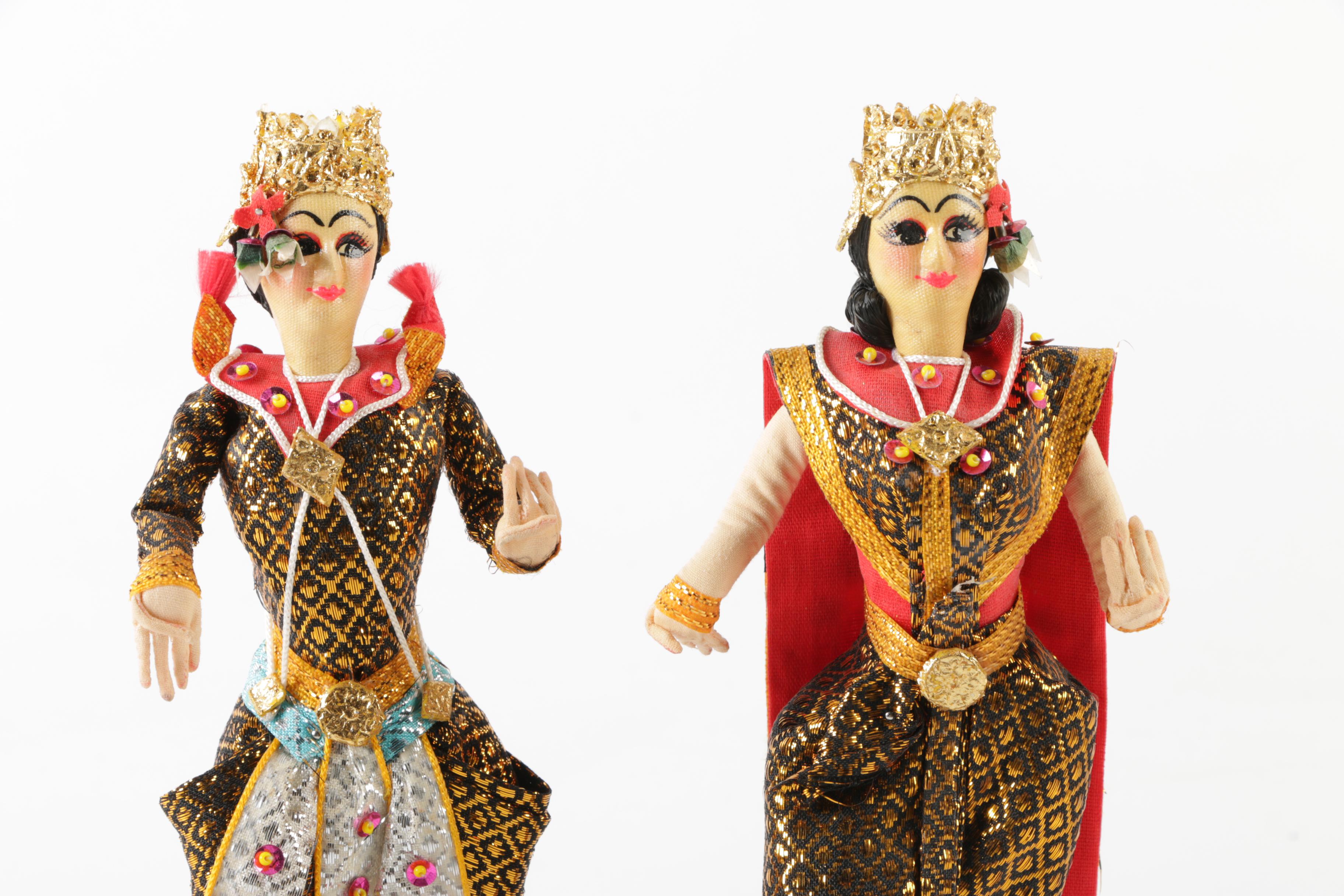 Thai Dancer Figurines