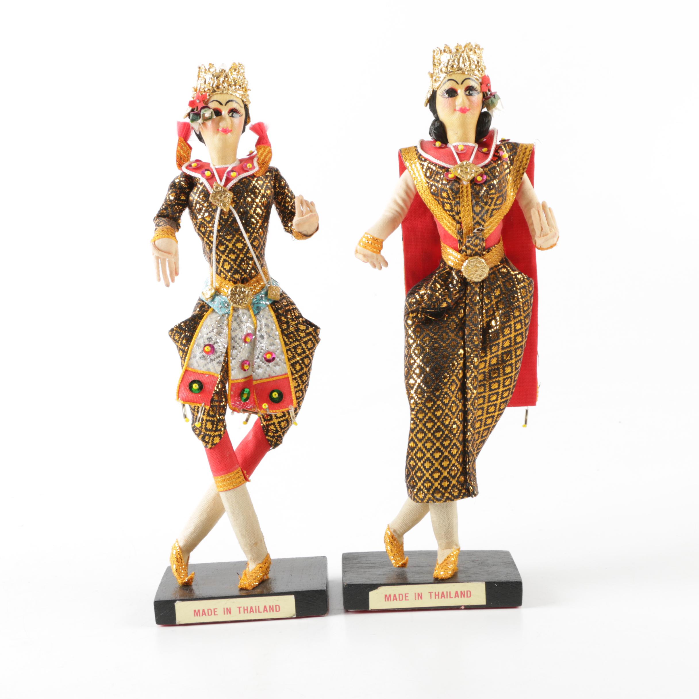 Thai Dancer Figurines
