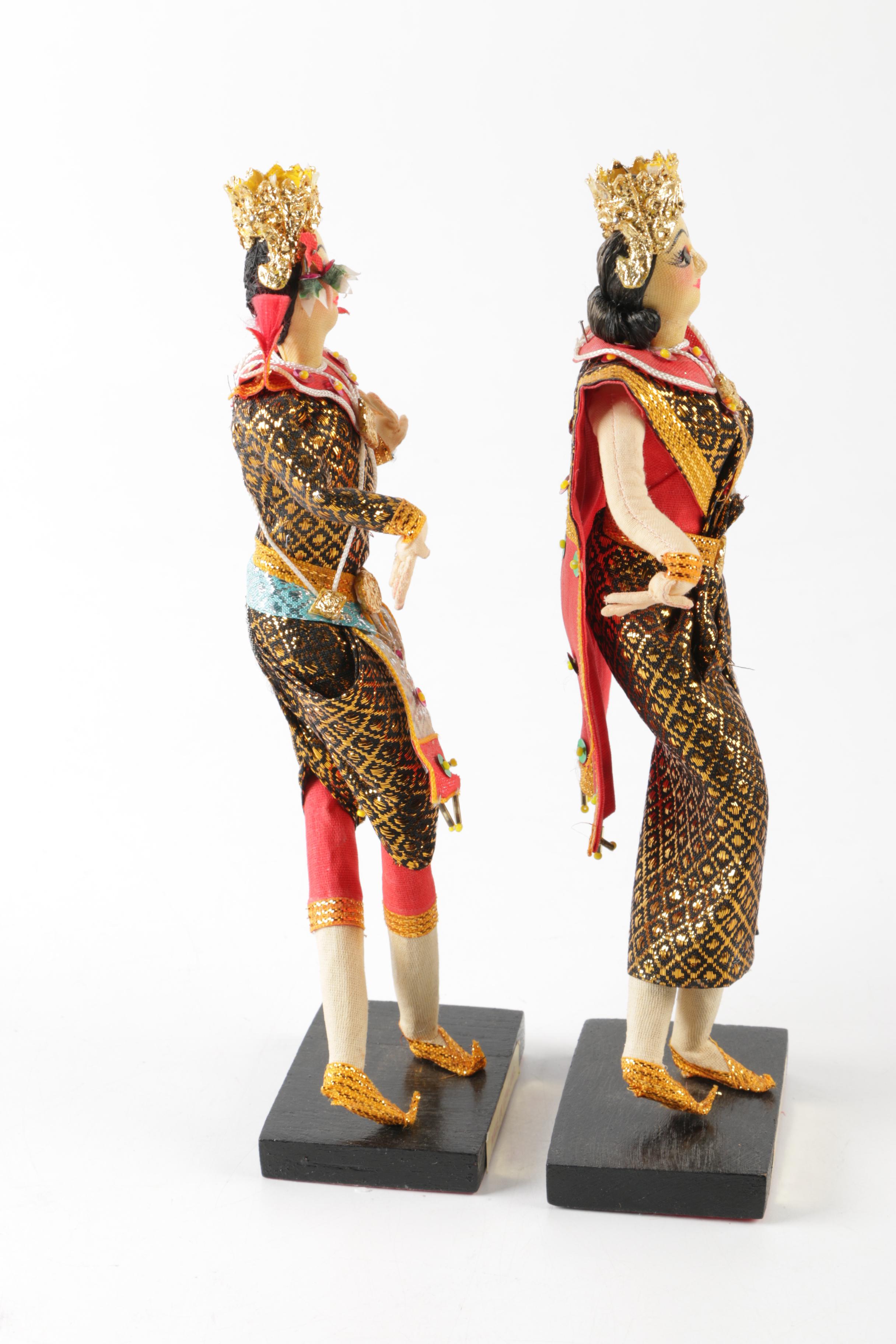 Thai Dancer Figurines