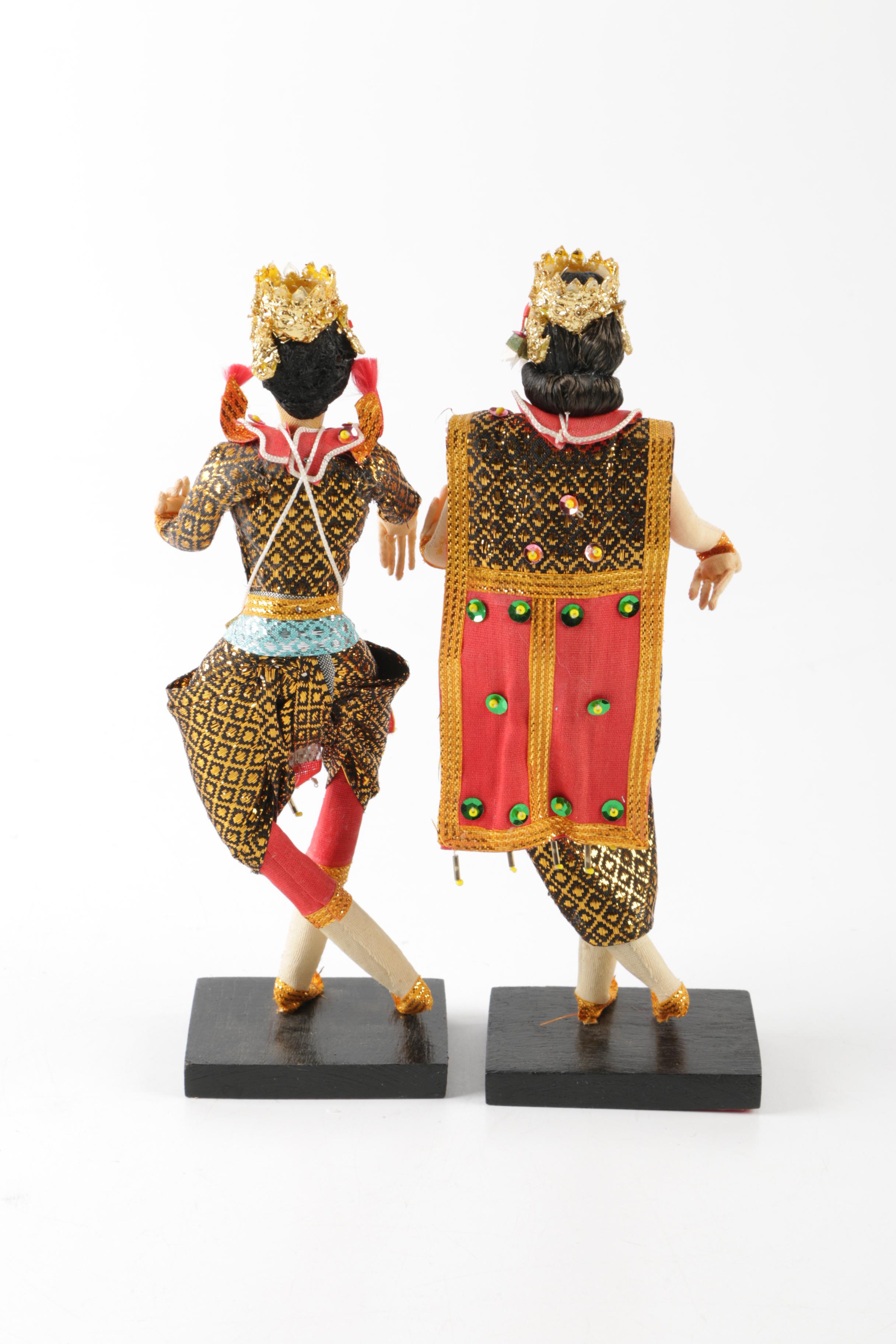 Thai Dancer Figurines