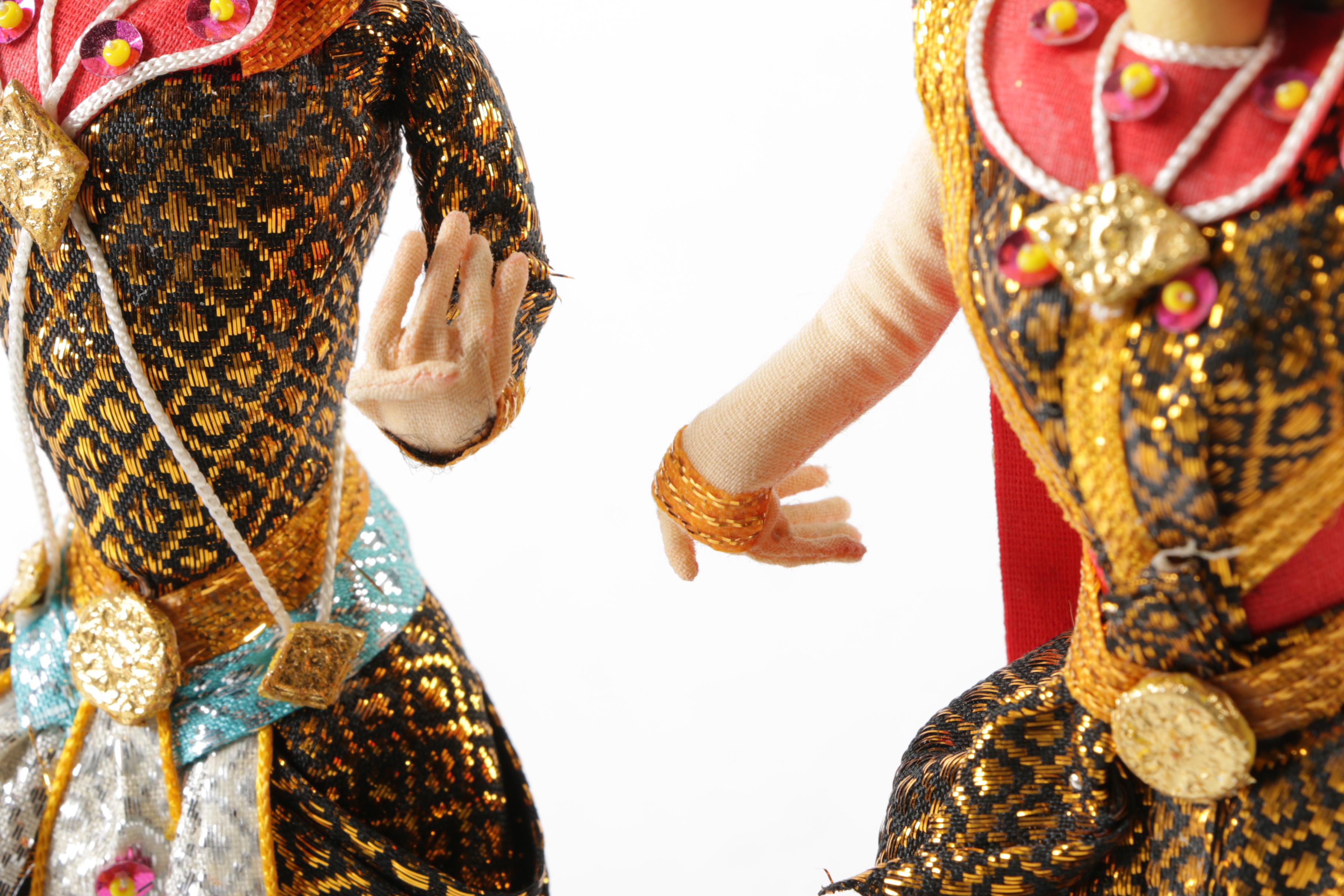 Thai Dancer Figurines