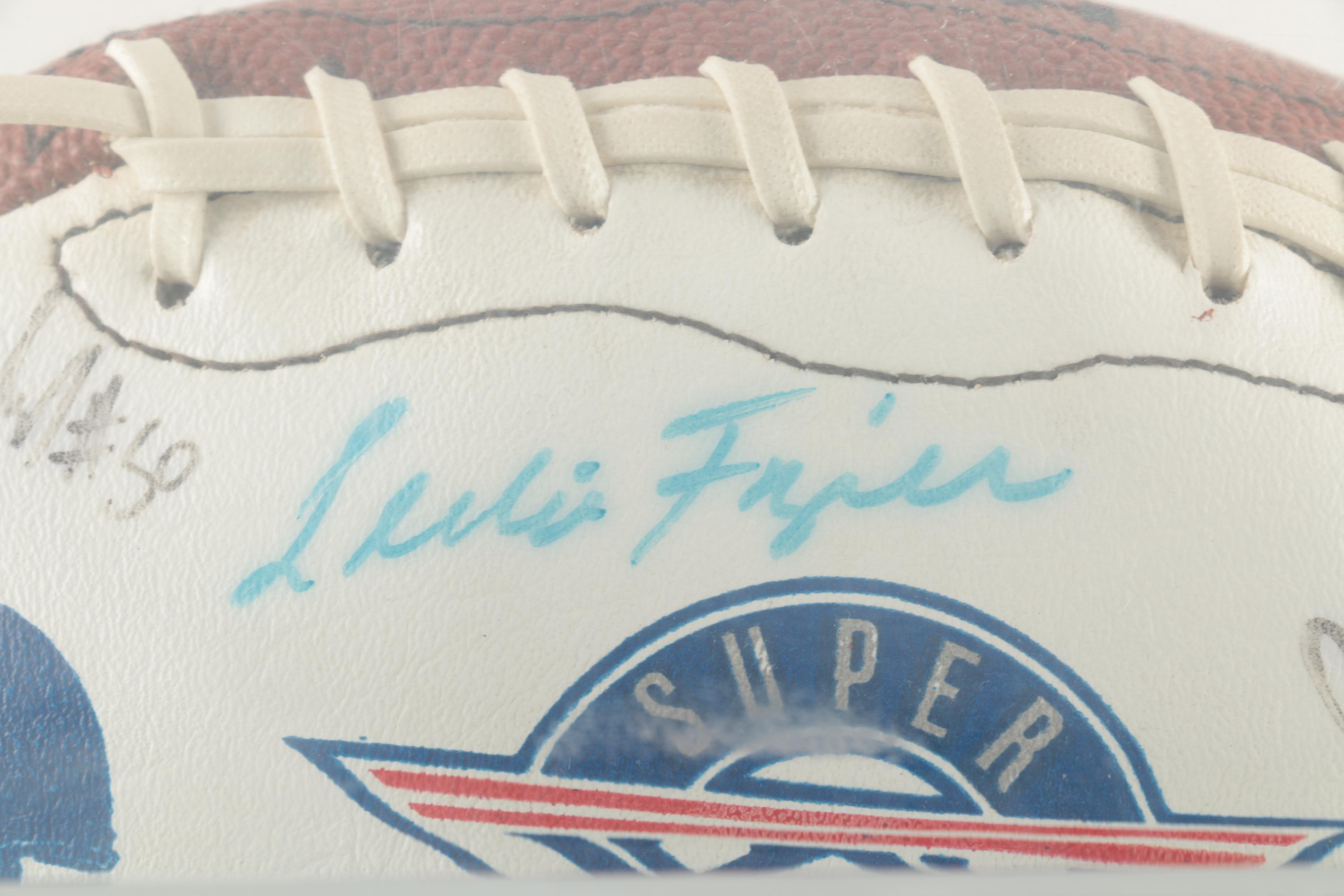 Superbowl XX Autographed Commemorative Football