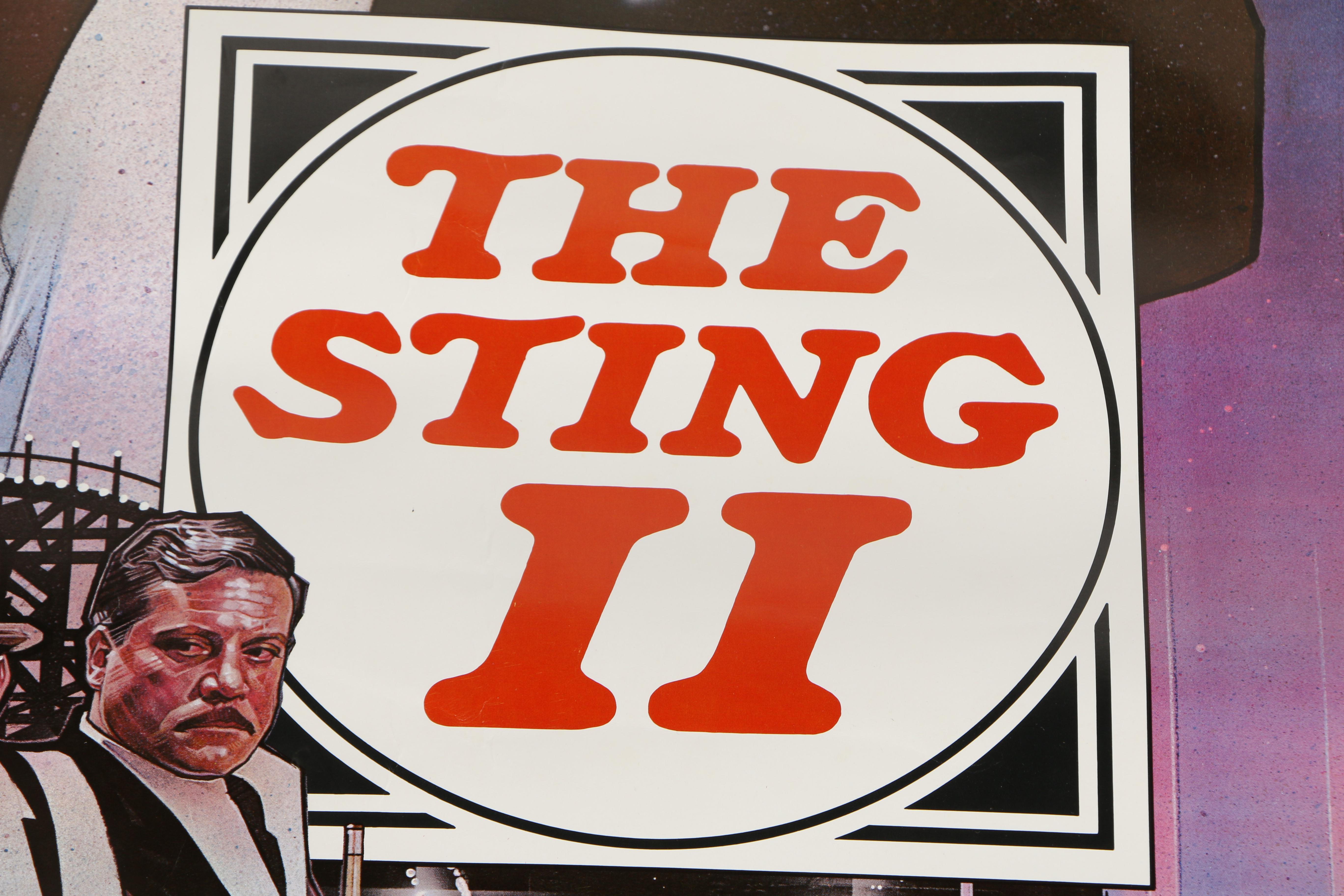 Offset Lithograph Poster "The Sting II"