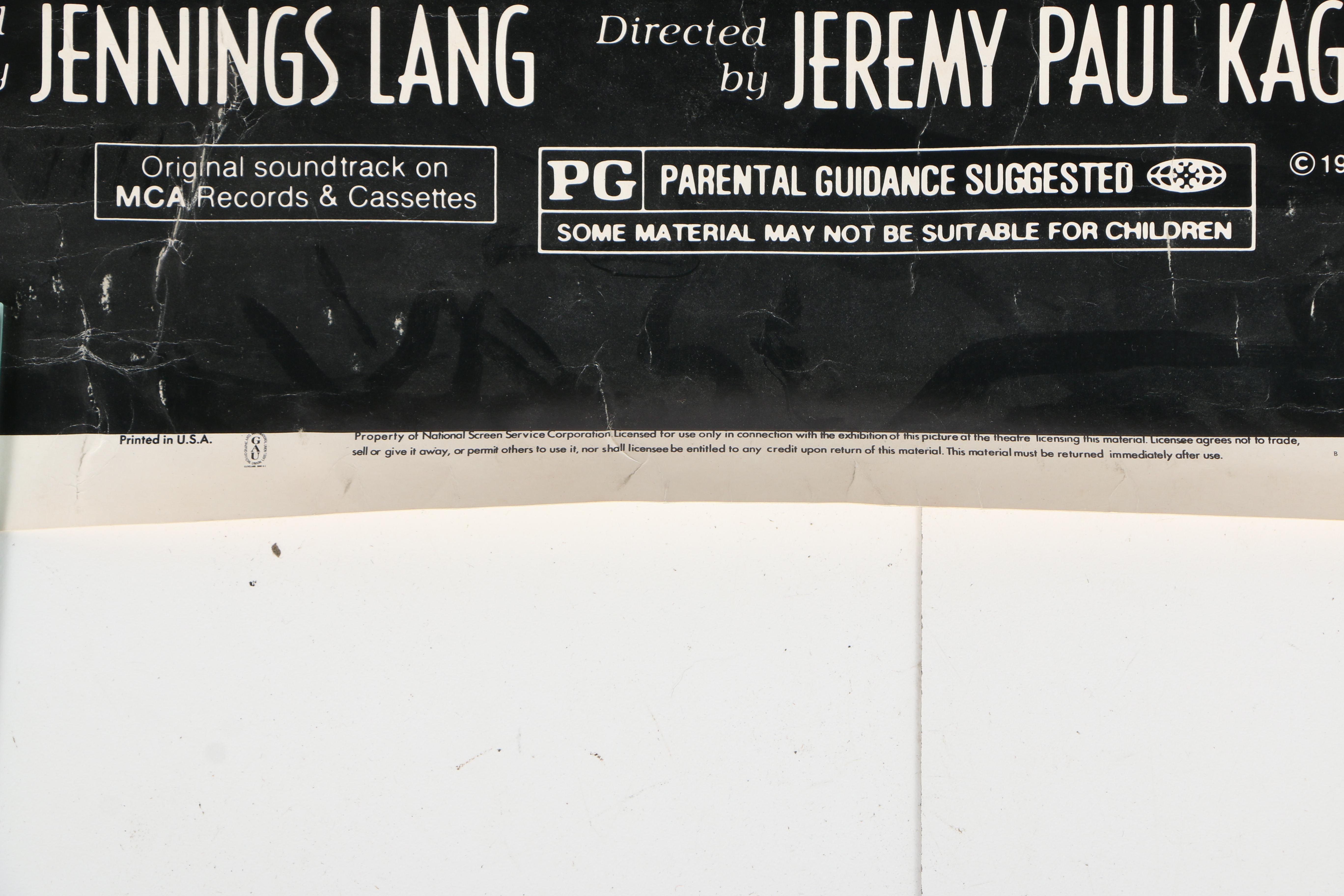 Offset Lithograph Poster "The Sting II"