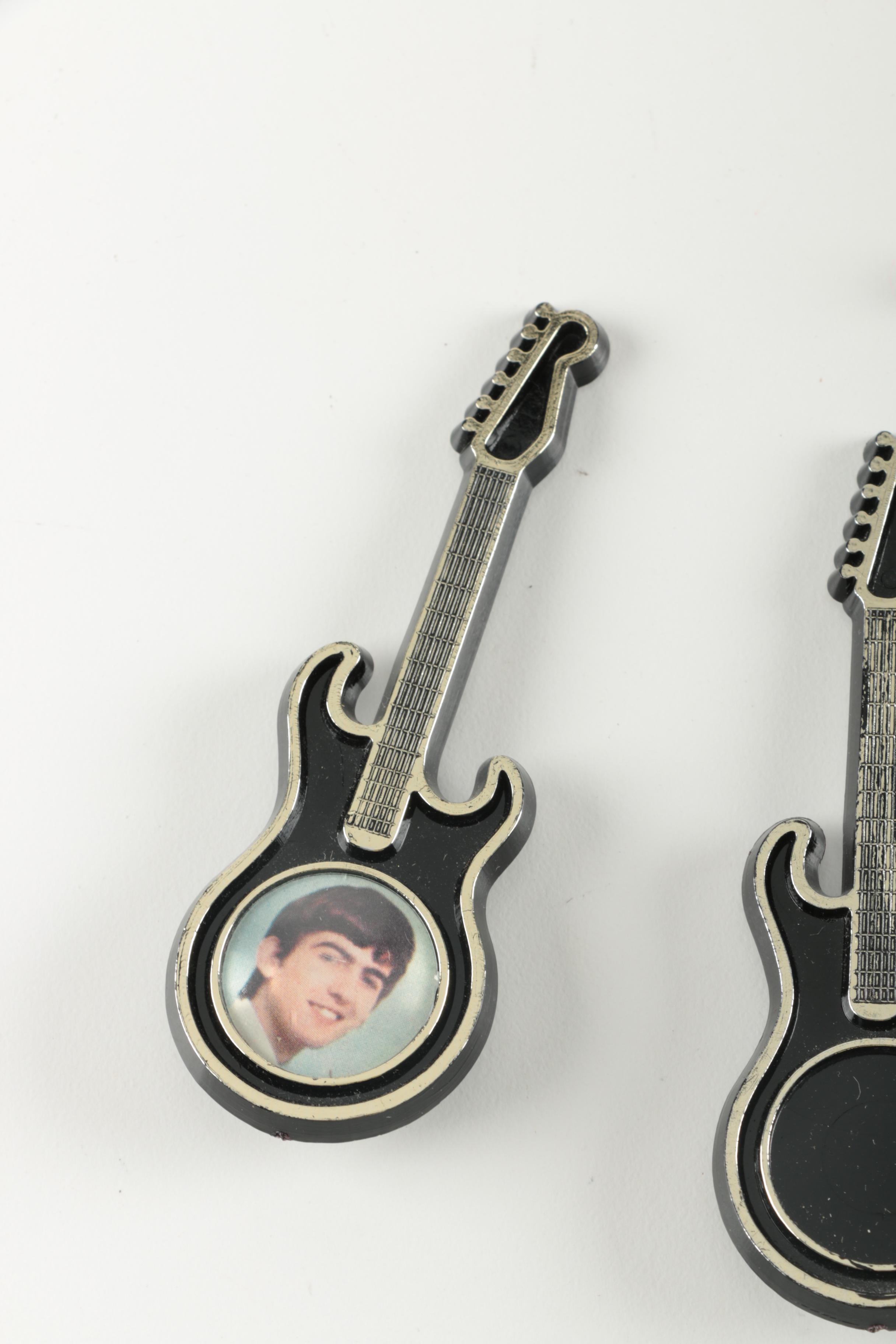 1964 Beatles Guitar Pin Collection