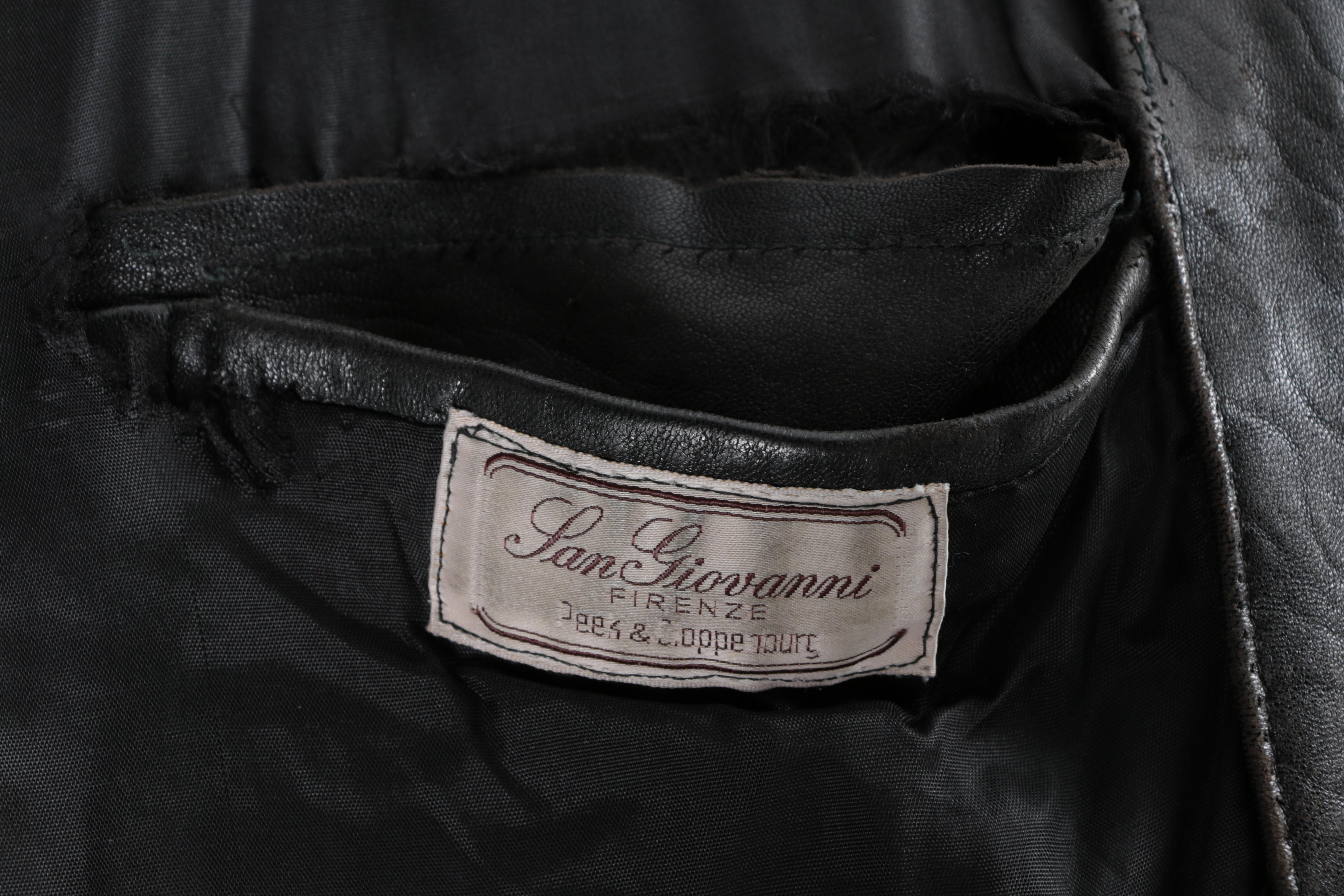 Vintage San Giovanni Leather Jacket
