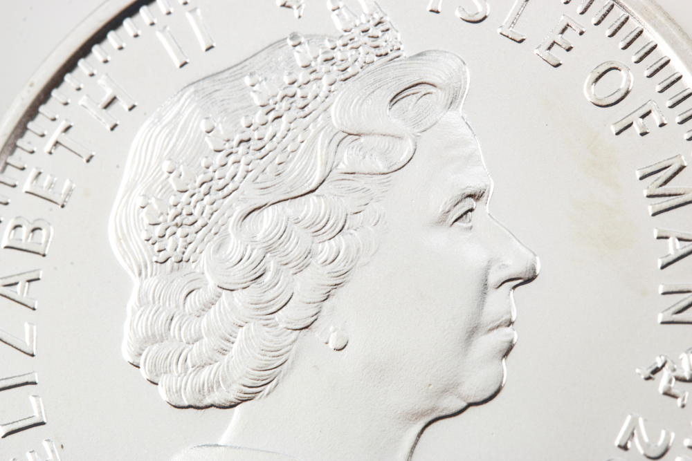 2014 Isle of Man Angel Silver Coin