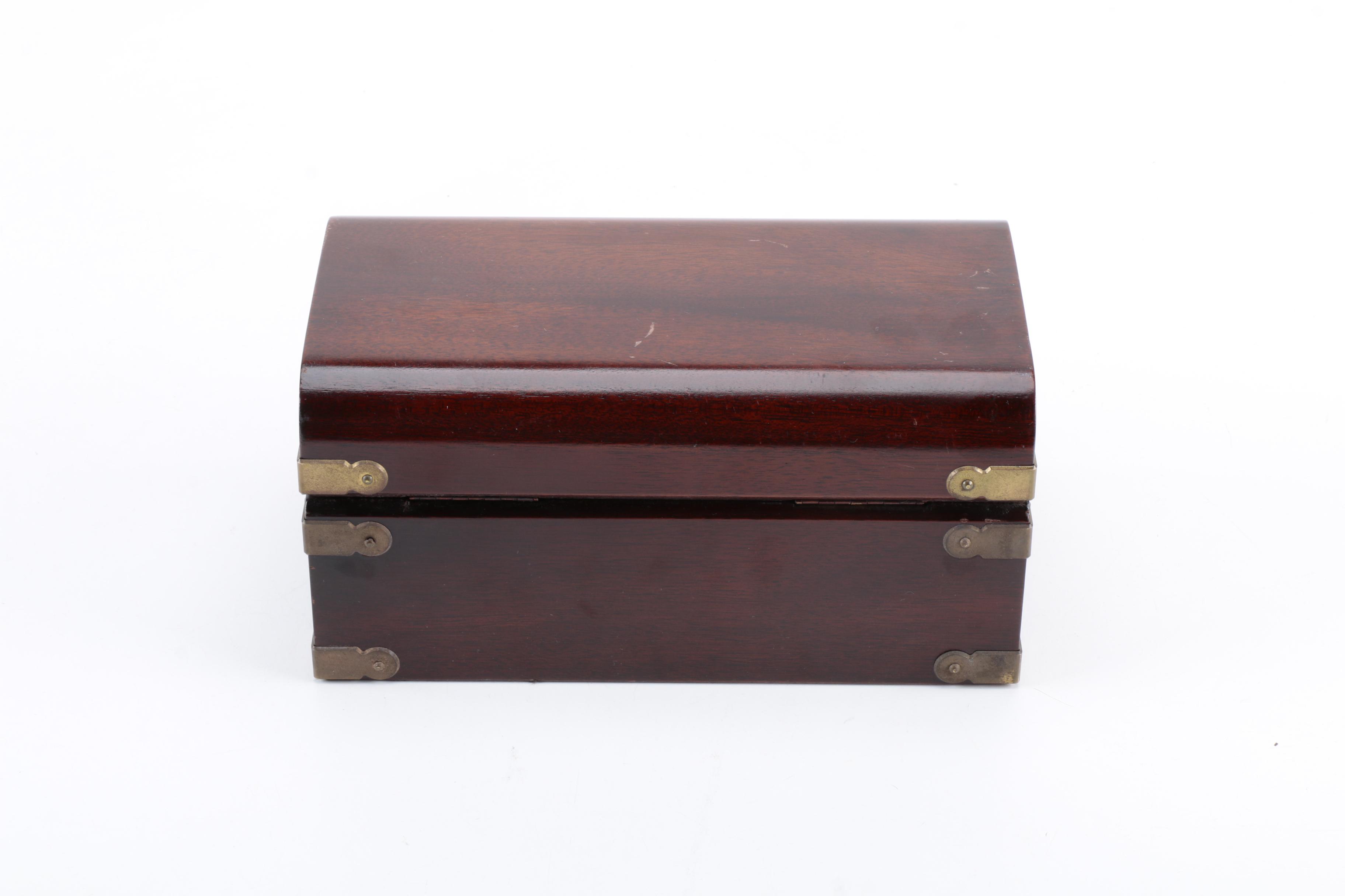 Vintage Parker Pen and Pencil Set in Wooden Case