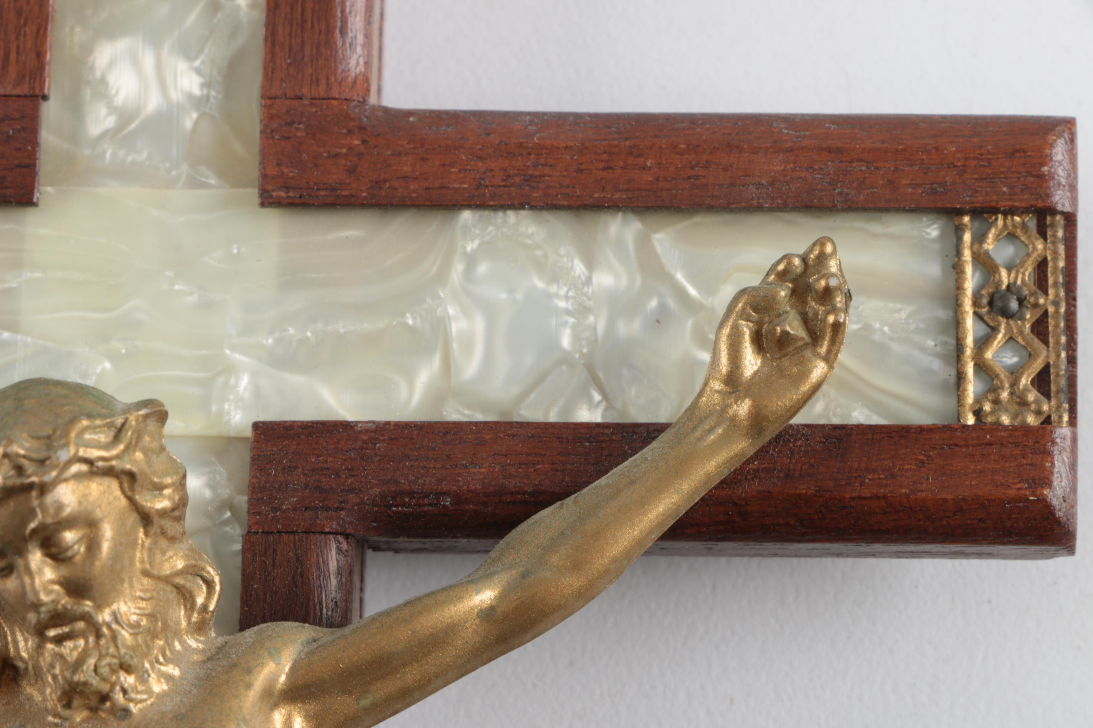 Vintage Crucifix Sick Call Box