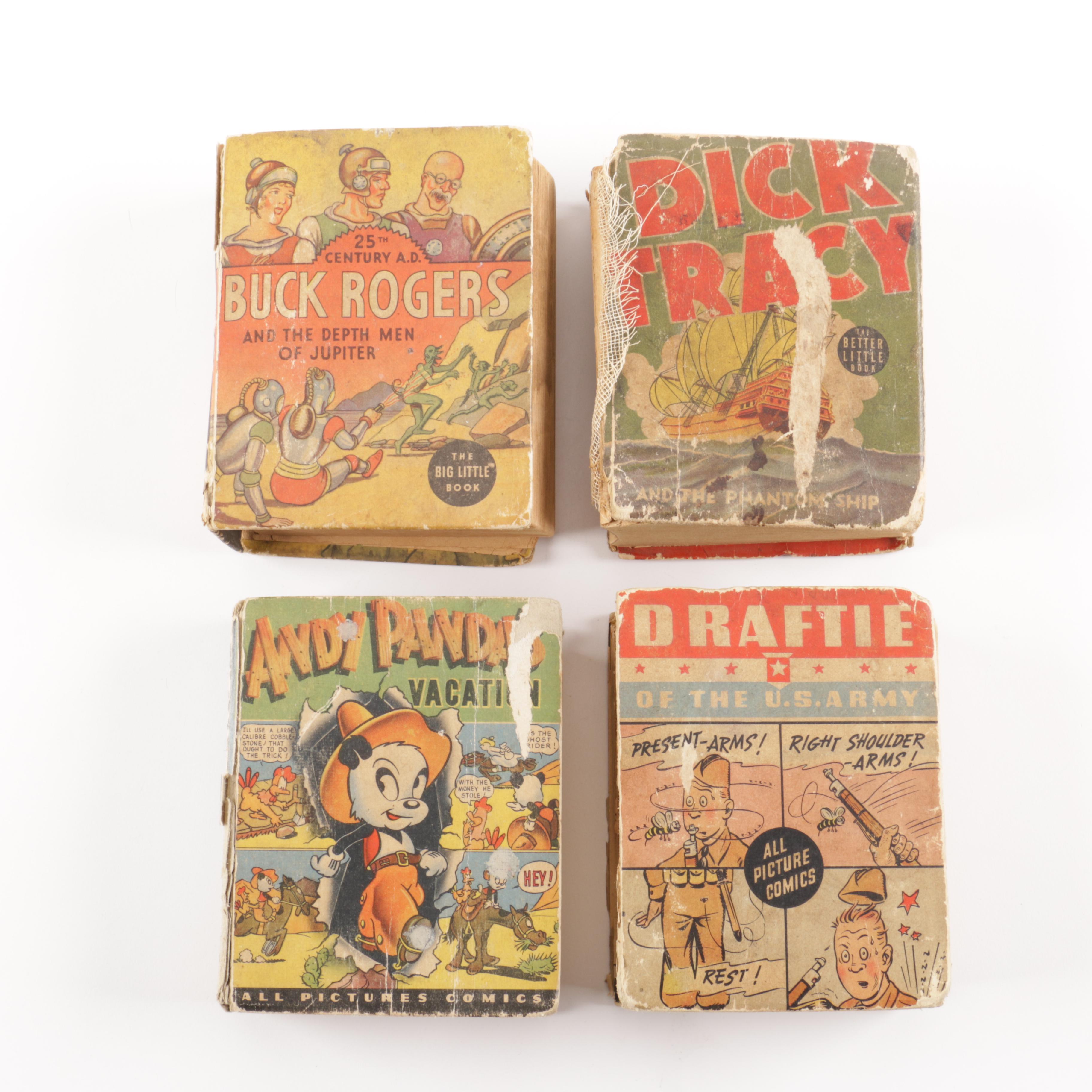 1930s–1940s Big Little Books Including Buck Rogers and Dick Tracy