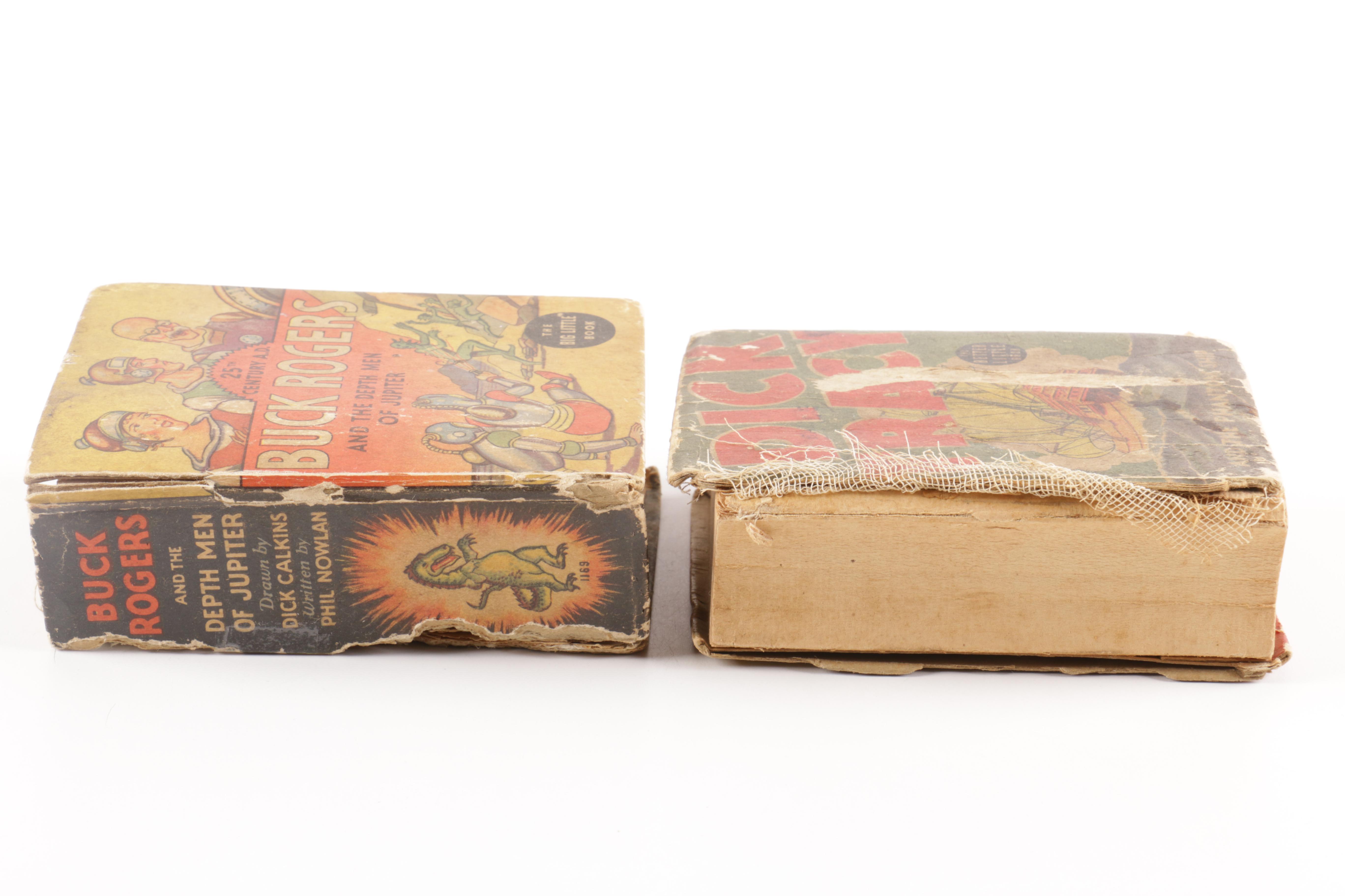 1930s–1940s Big Little Books Including Buck Rogers and Dick Tracy