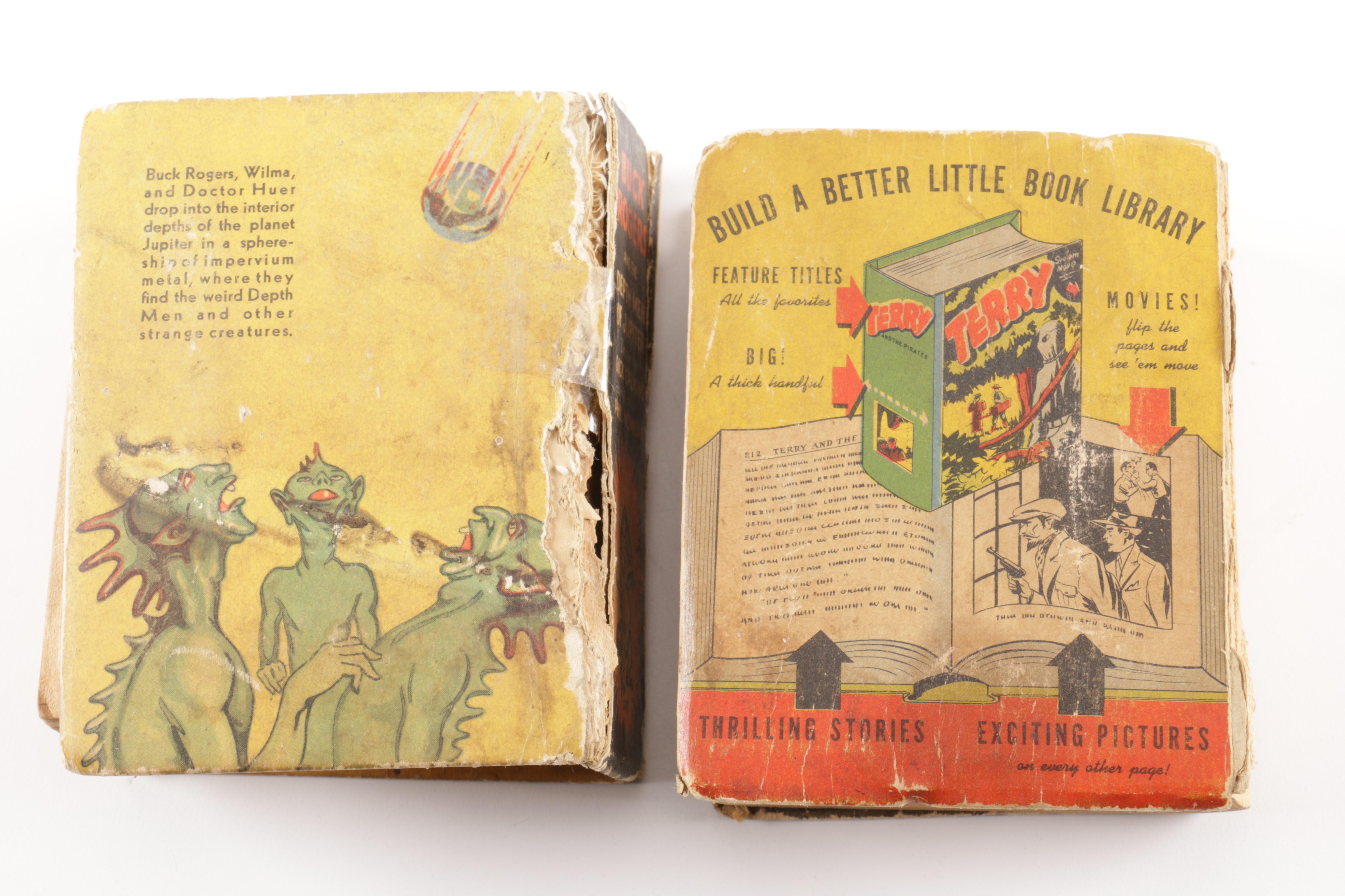 1930s–1940s Big Little Books Including Buck Rogers and Dick Tracy