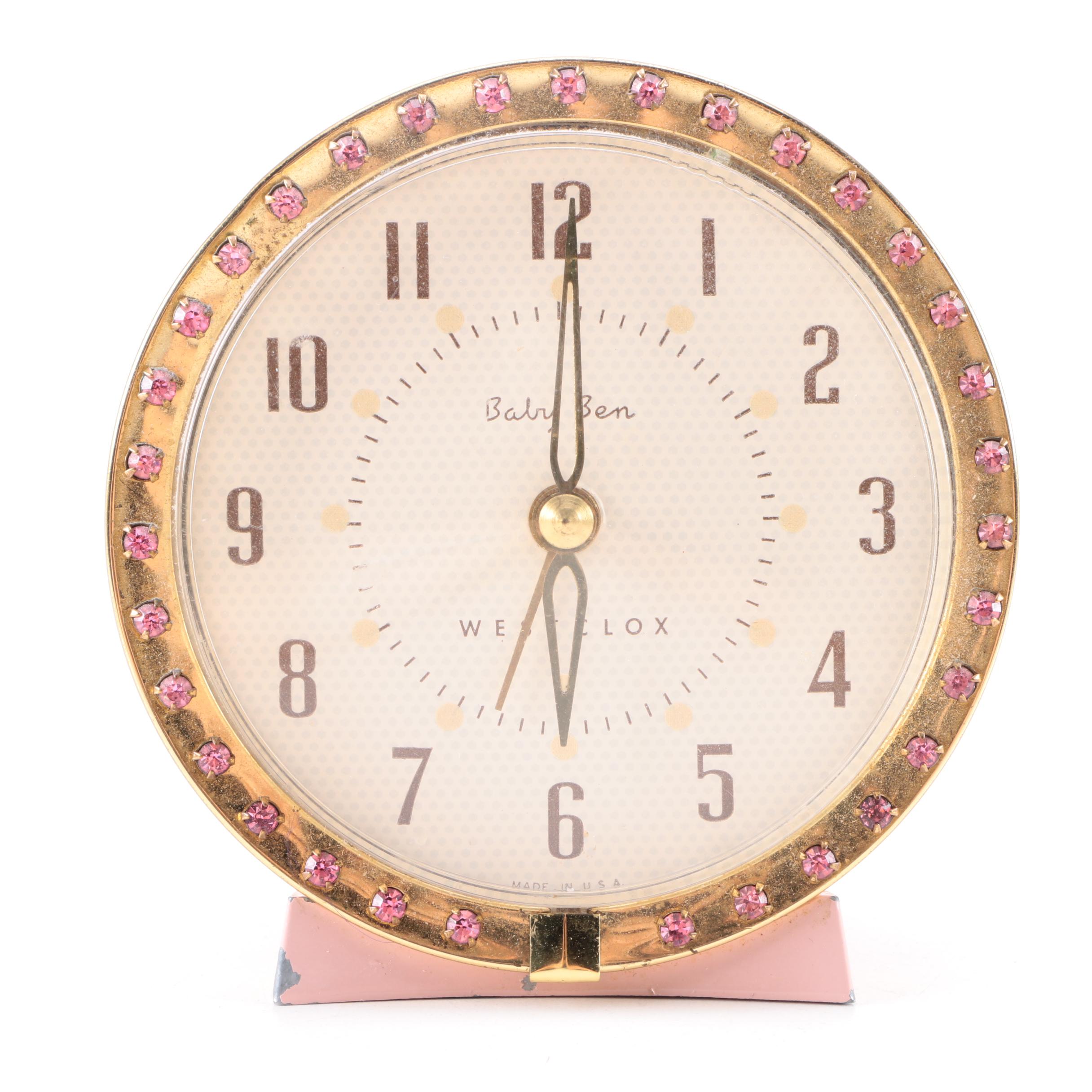 Westclox and Dep Decorative Alarm Clocks