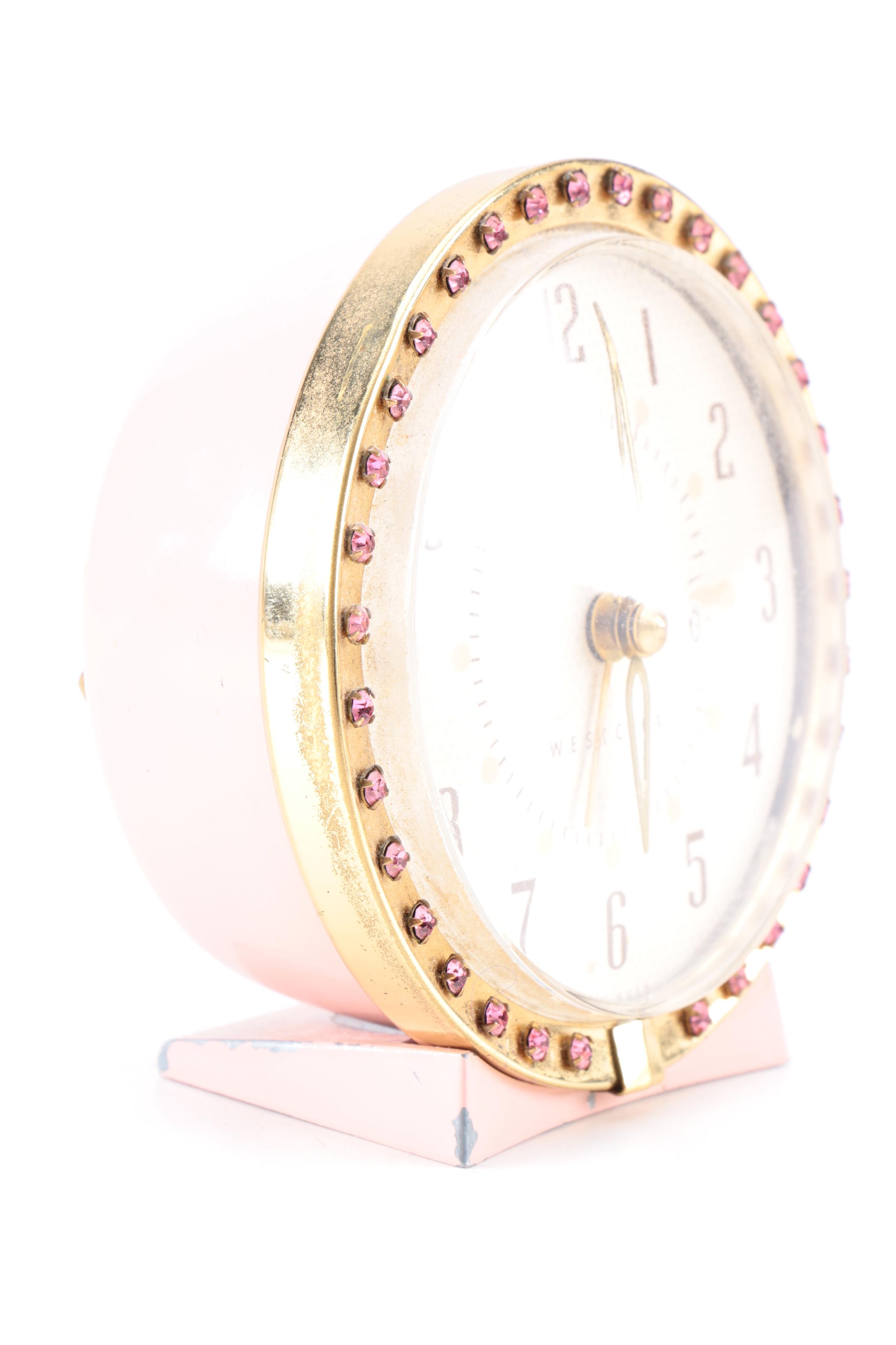 Westclox and Dep Decorative Alarm Clocks