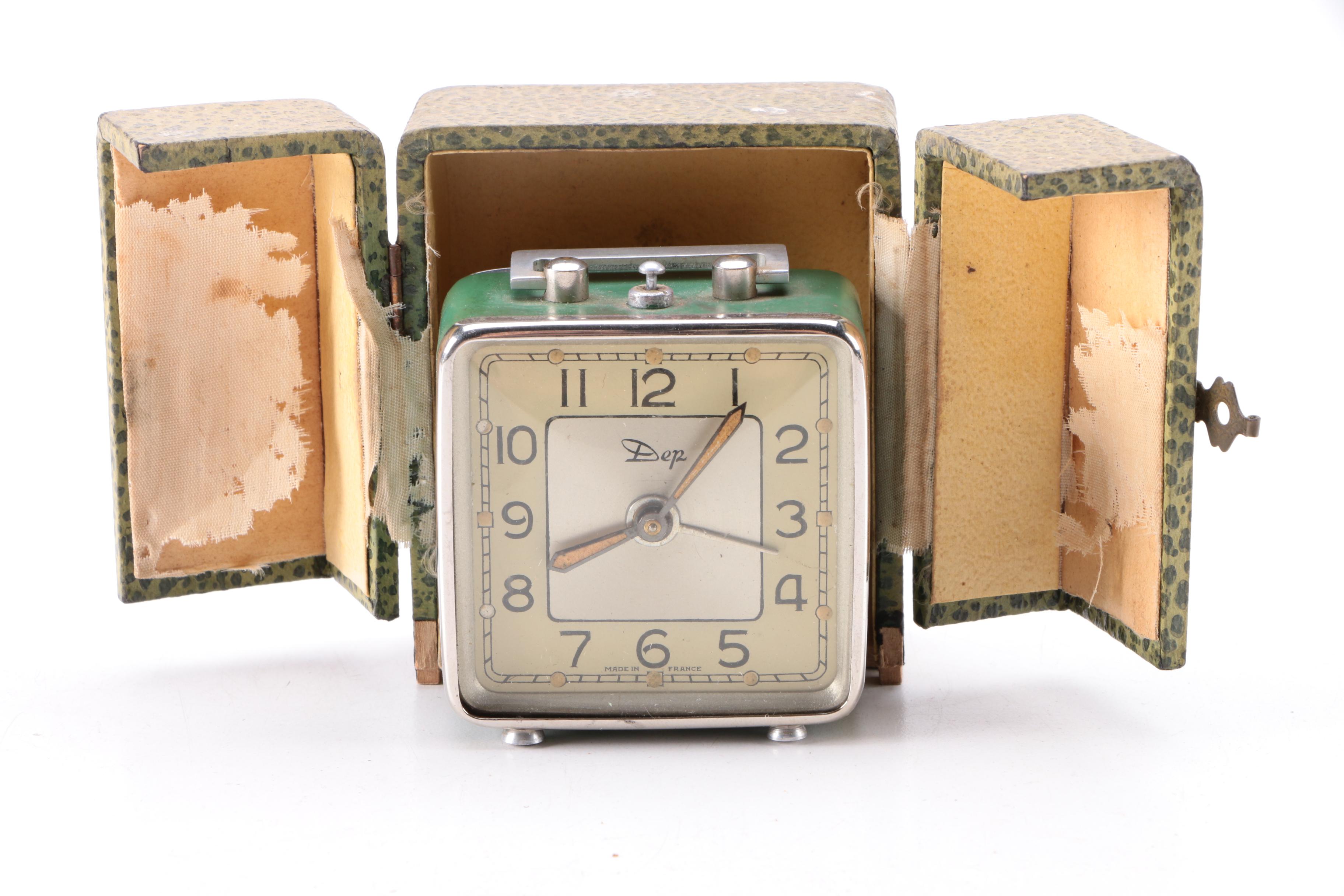 Westclox and Dep Decorative Alarm Clocks