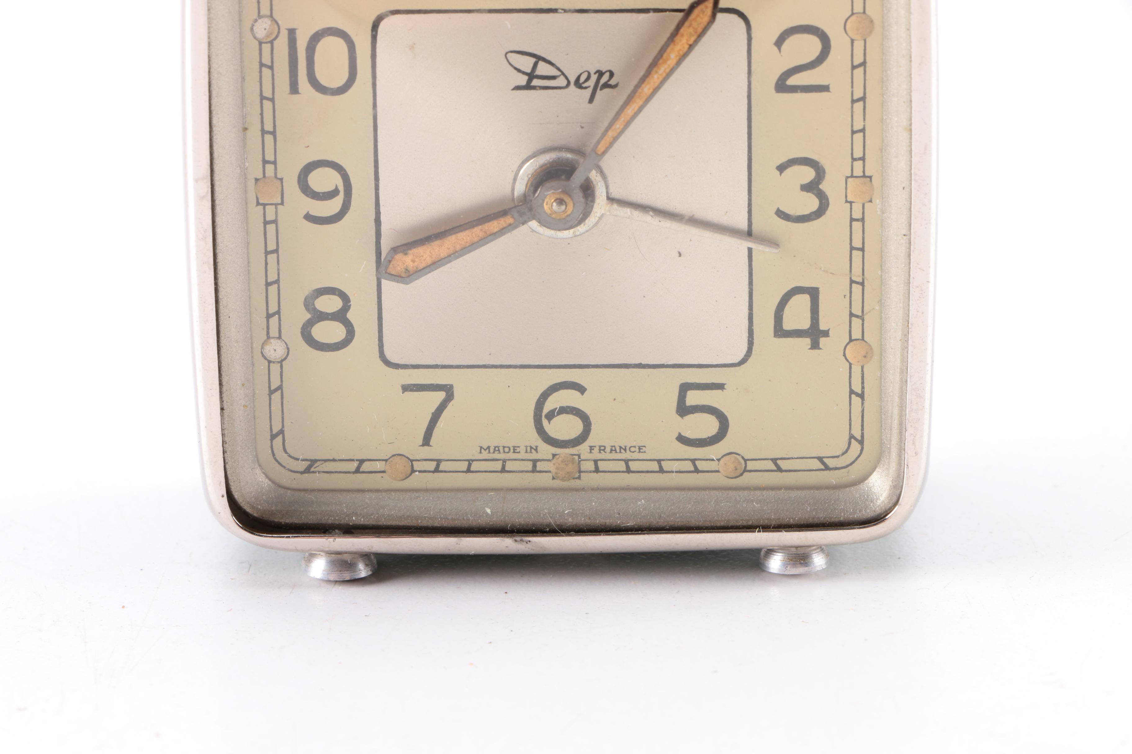 Westclox and Dep Decorative Alarm Clocks