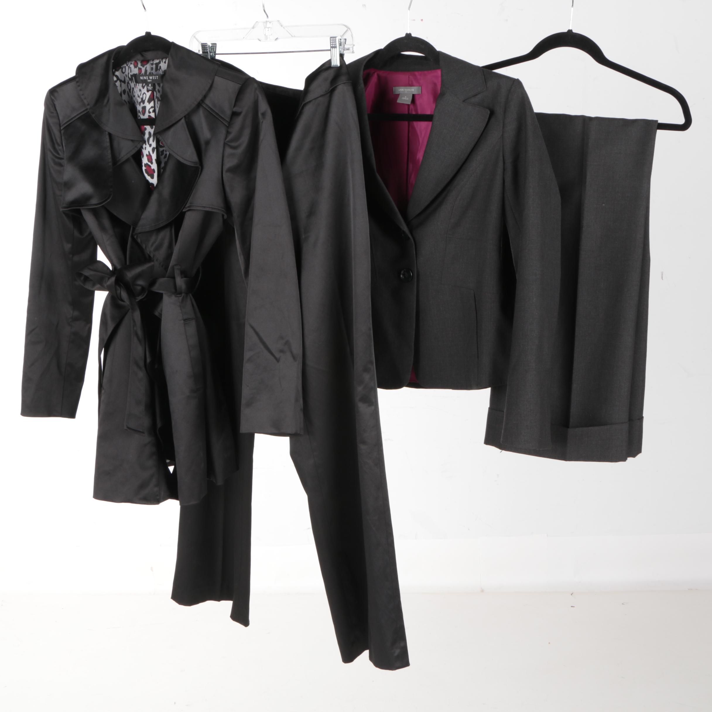 Women's Ann Taylor and Nine West Pantsuits