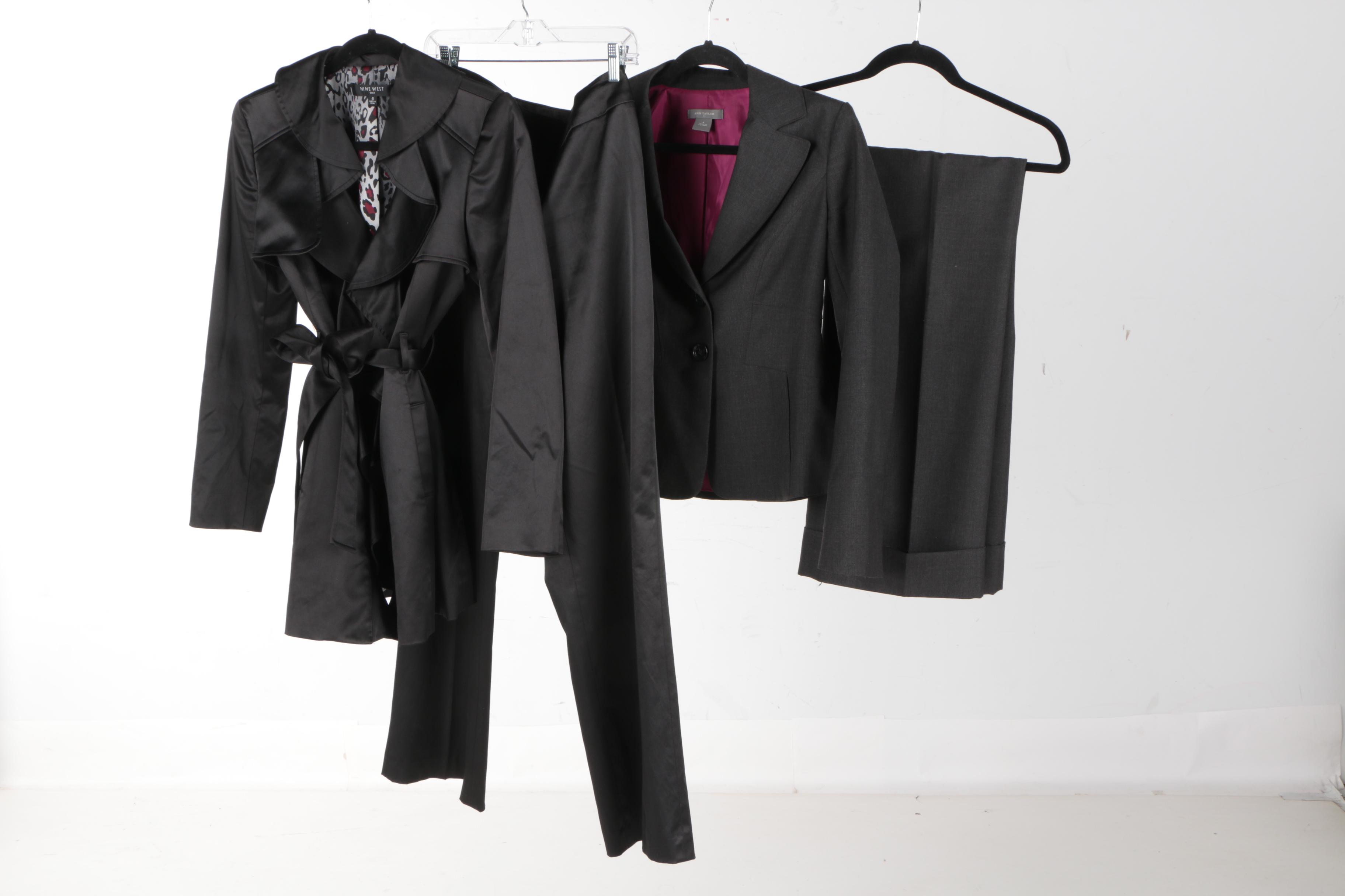 Women's Ann Taylor and Nine West Pantsuits