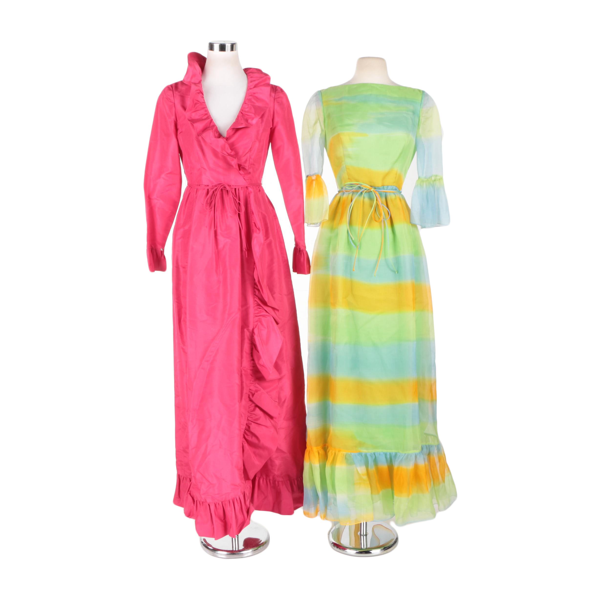 Vintage Mollie Parnis Maxi Dresses