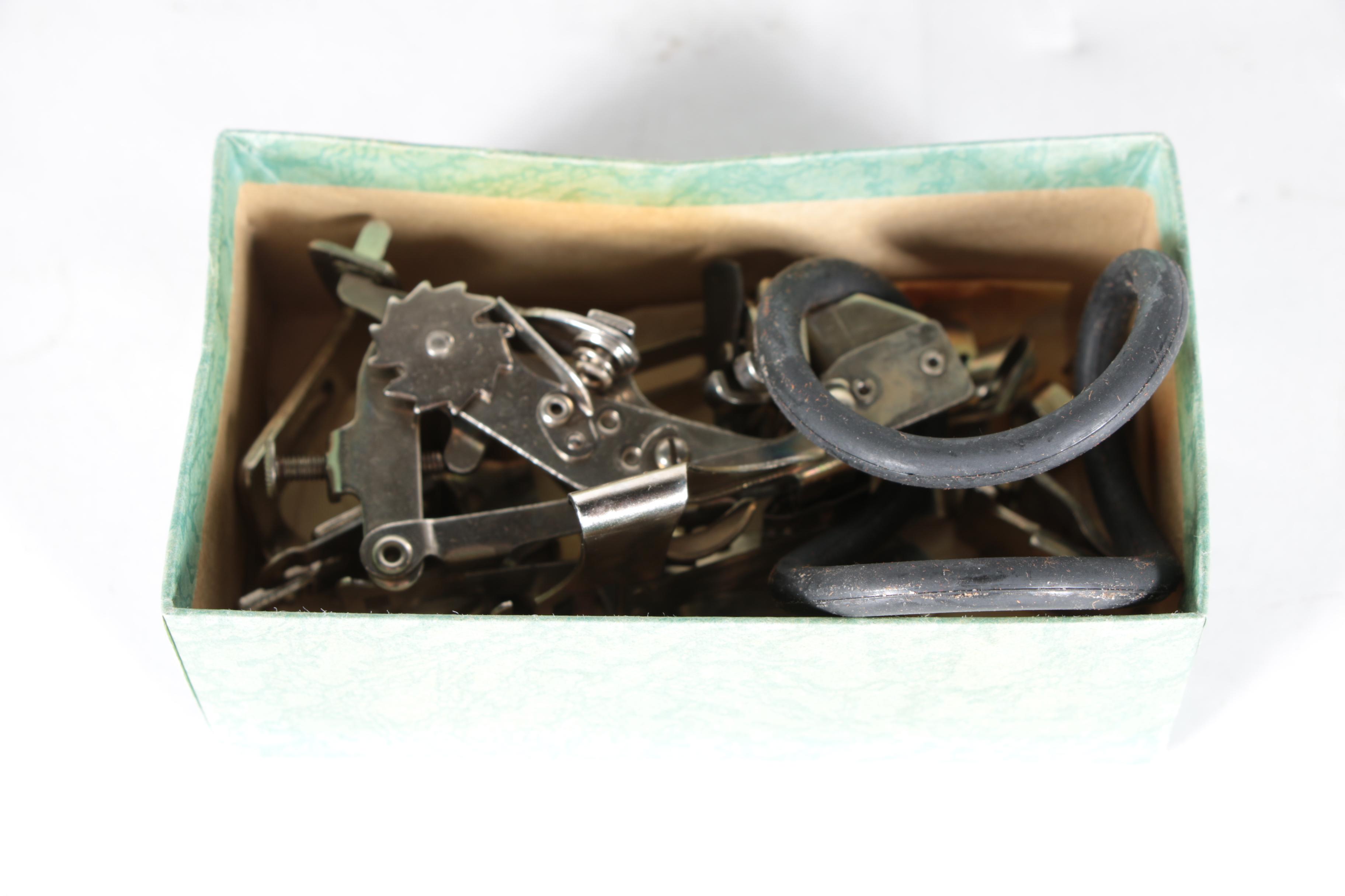 Vintage Universal Brand Sewing Machine with Case