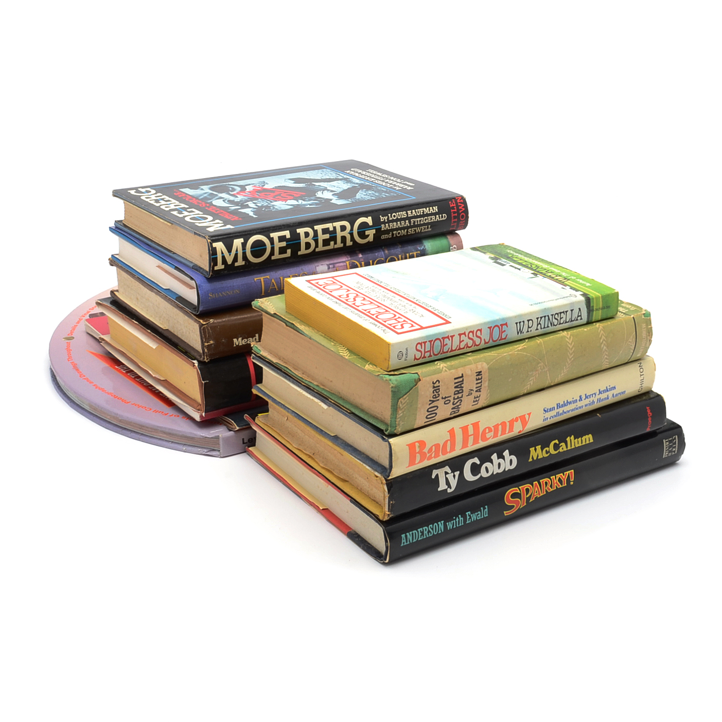 Large Baseball and Football Book Collection