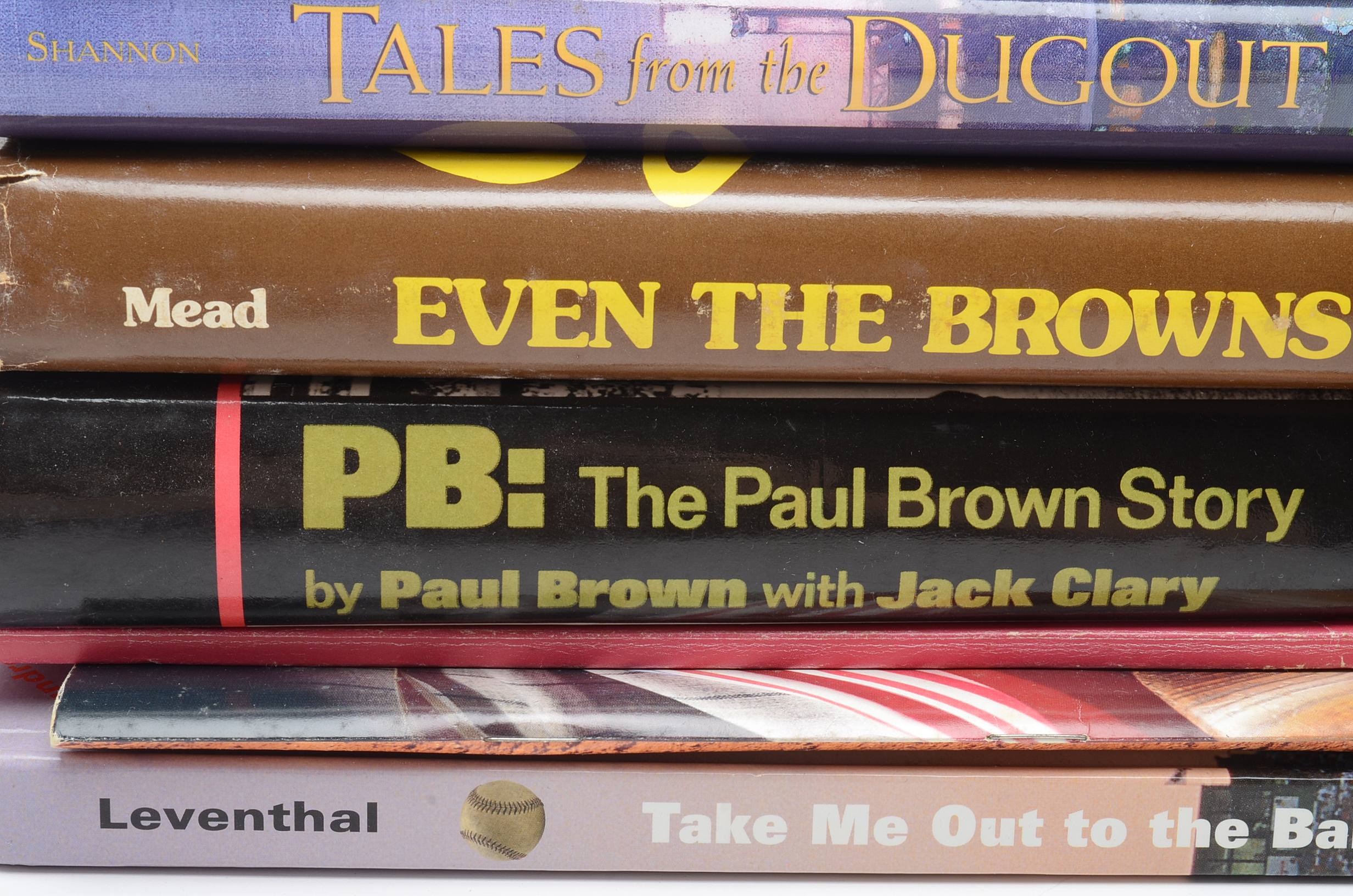 Large Baseball and Football Book Collection