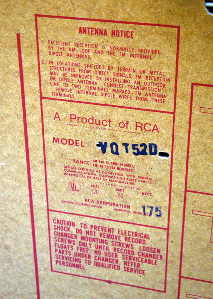 Vintage RCA Stereo Console