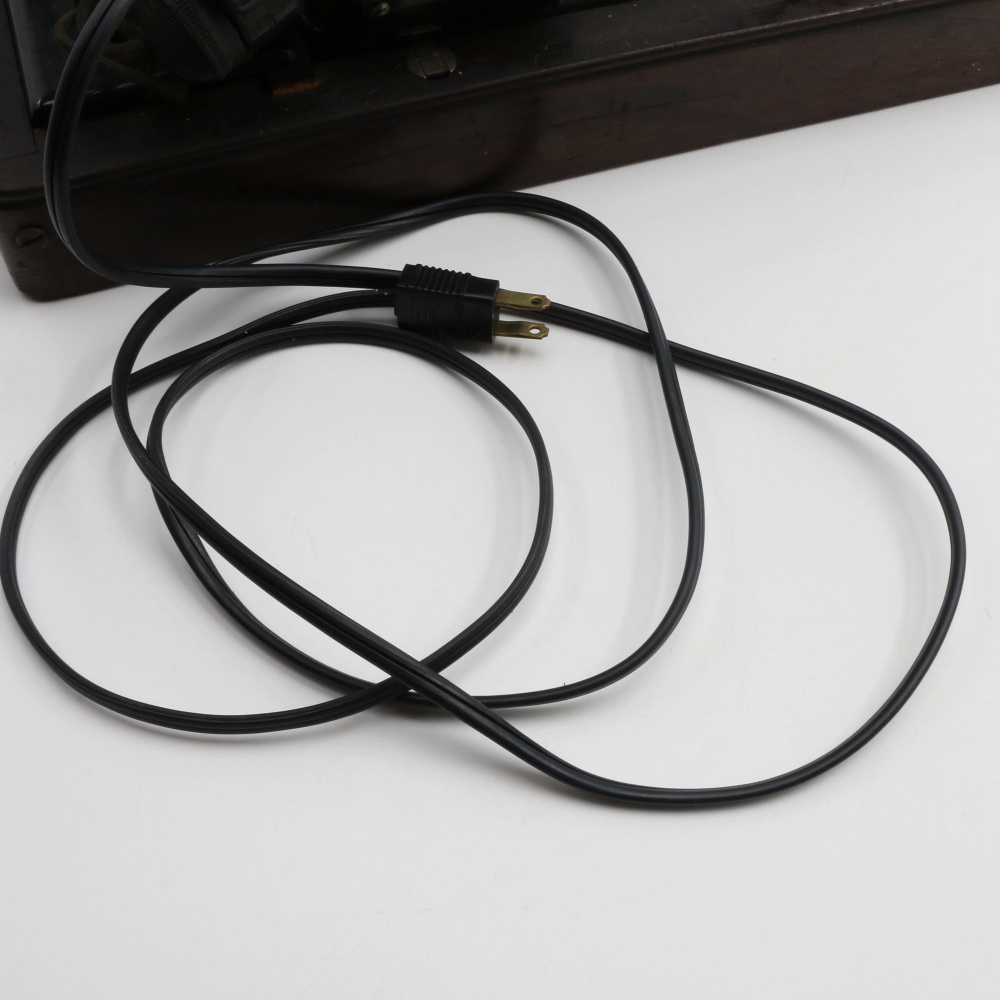 1924 Singer Sewing Machine Model 128 with Bentwood Case