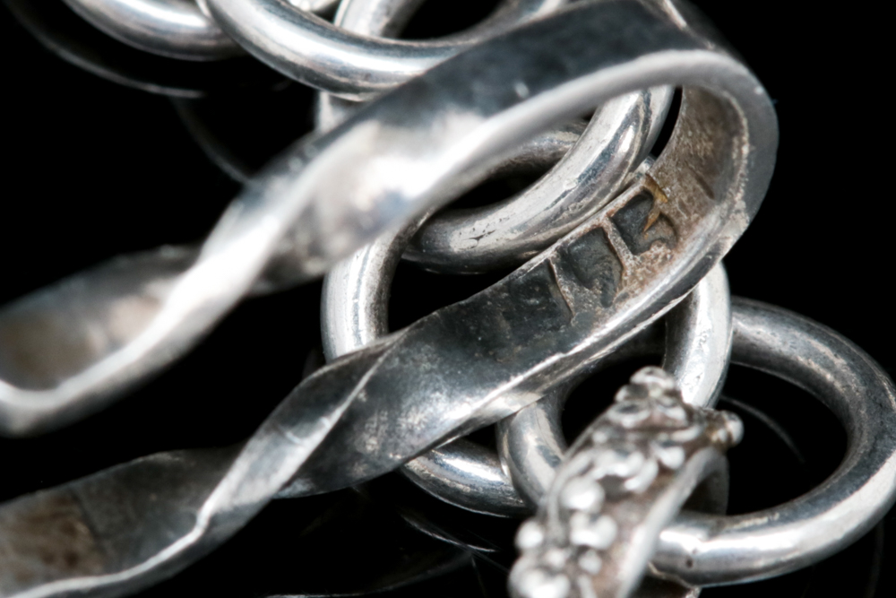 Sterling Silver Curb Chain Necklace