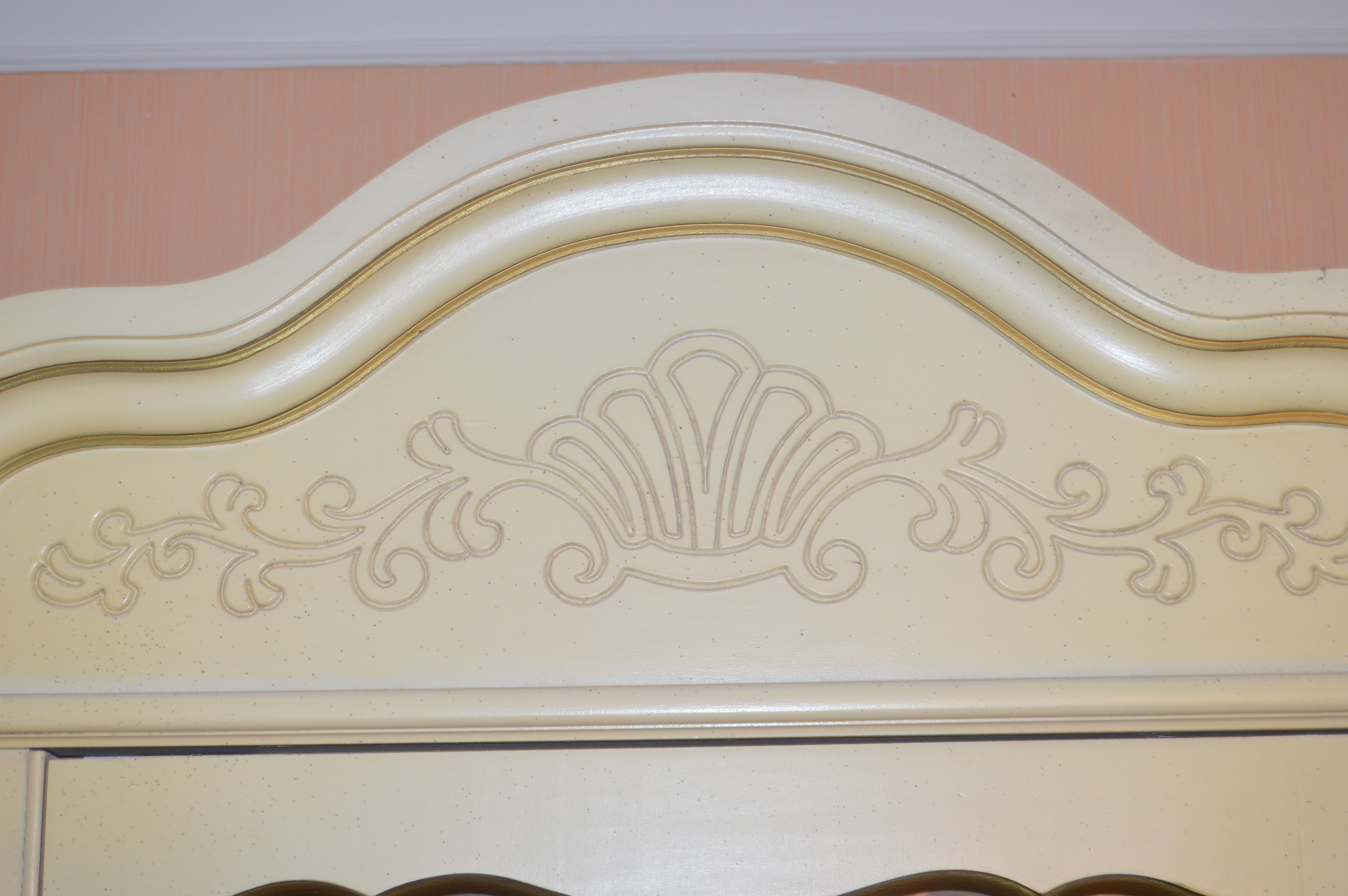 French Provincial Style China Cabinet