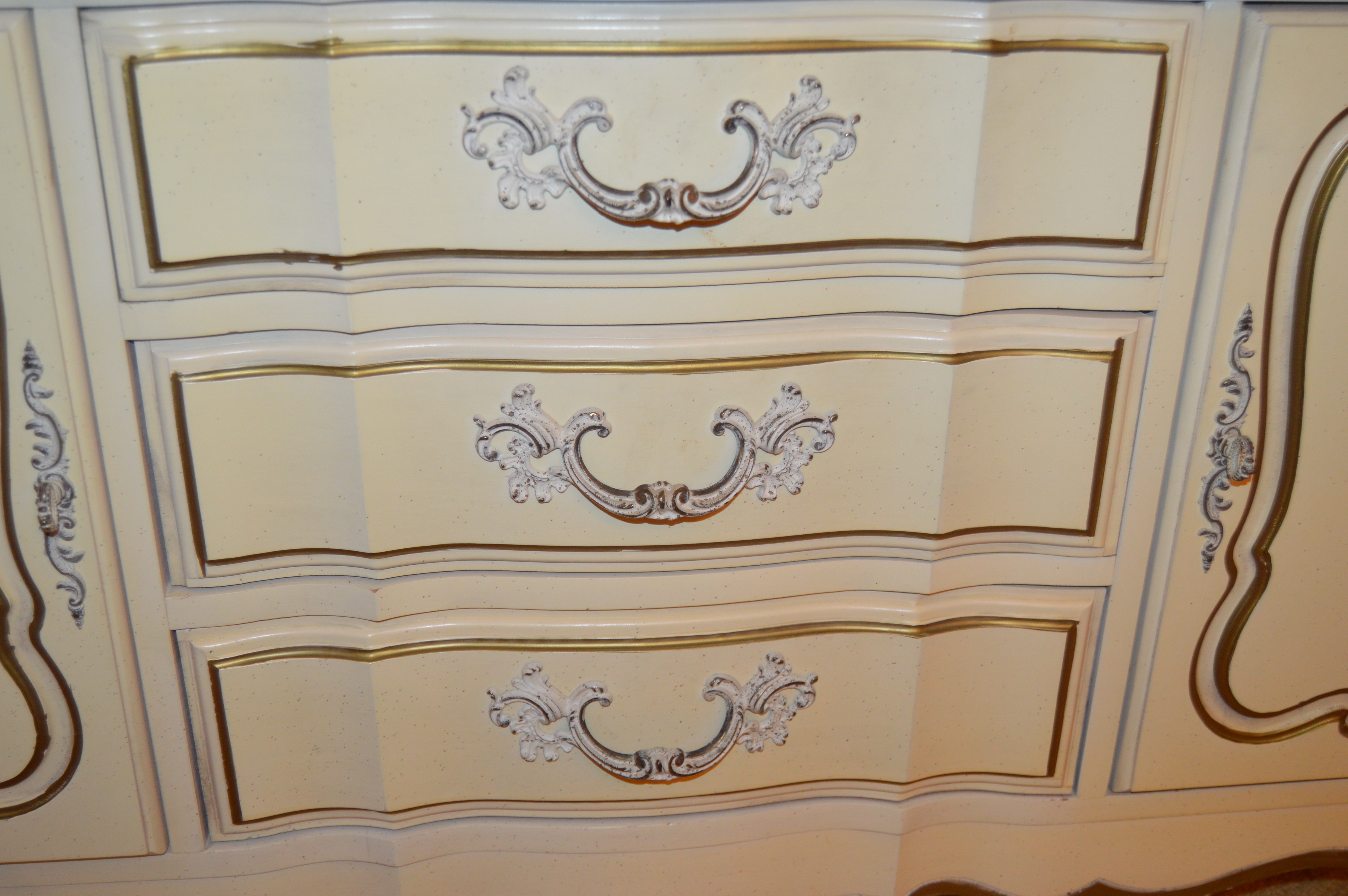 French Provincial Style China Cabinet