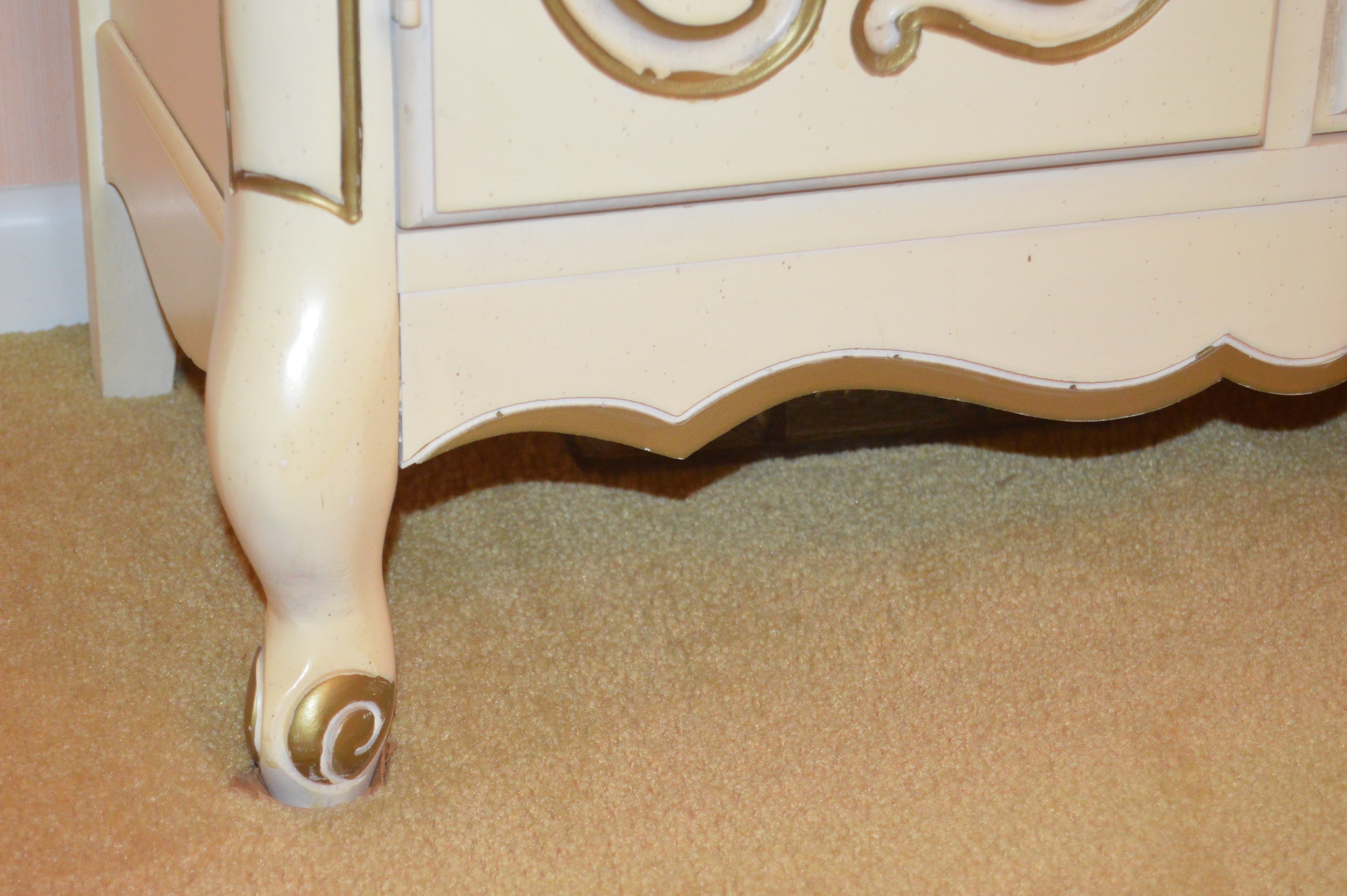 French Provincial Style China Cabinet