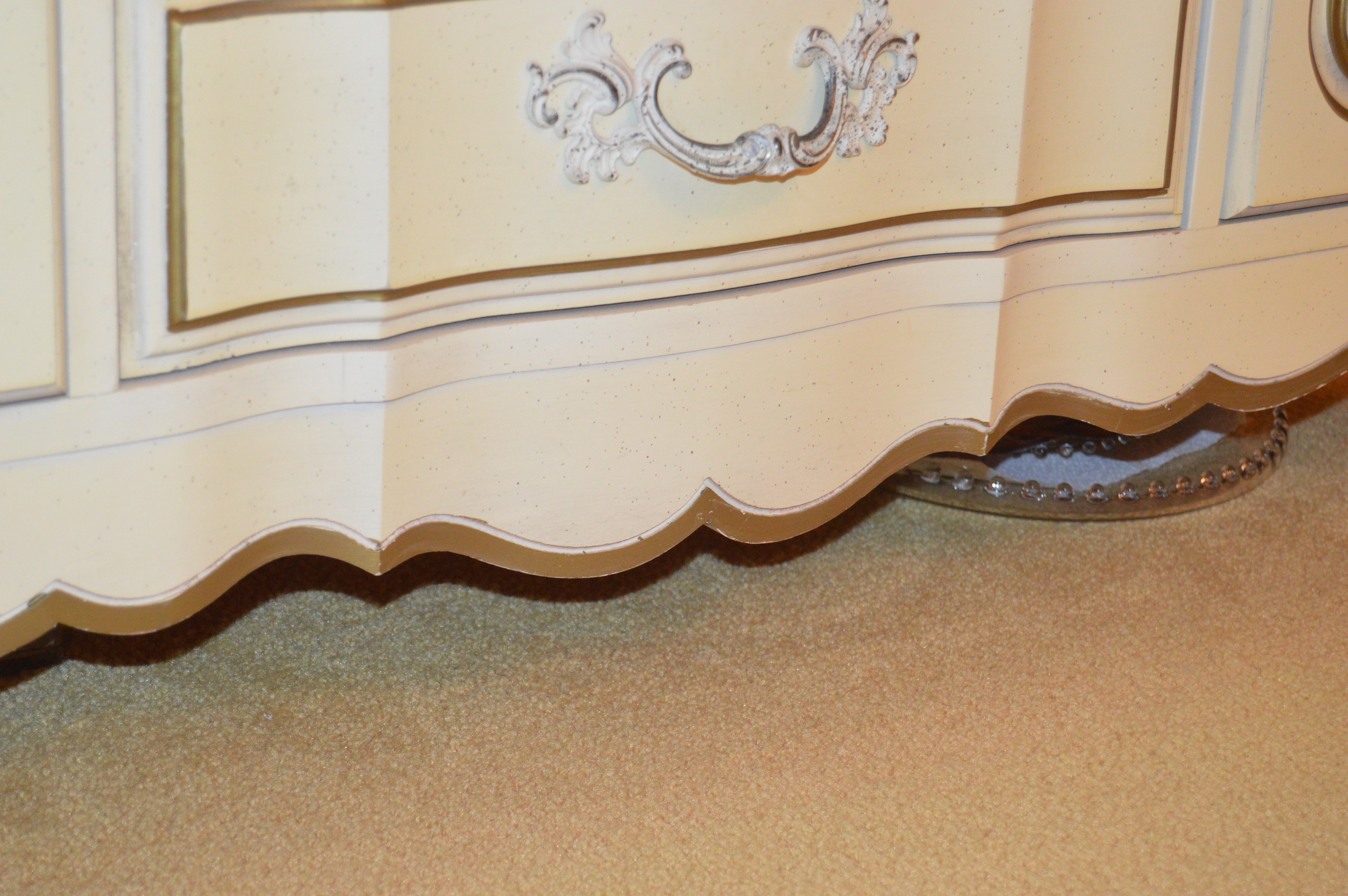 French Provincial Style China Cabinet