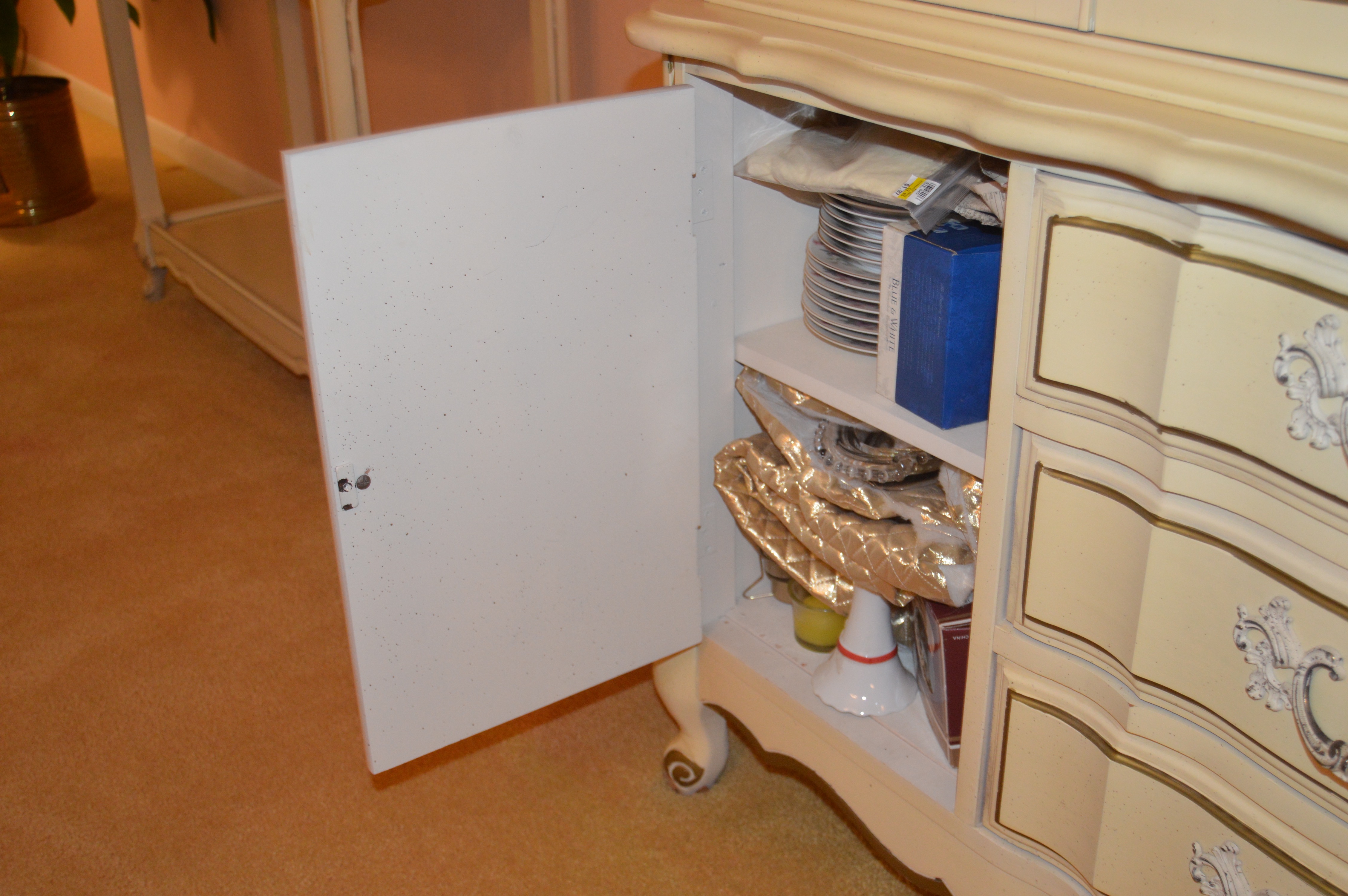 French Provincial Style China Cabinet