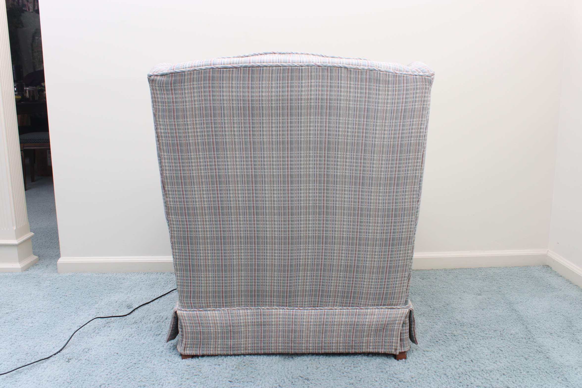 Vintage Jane Tillery Plaid Armchairs