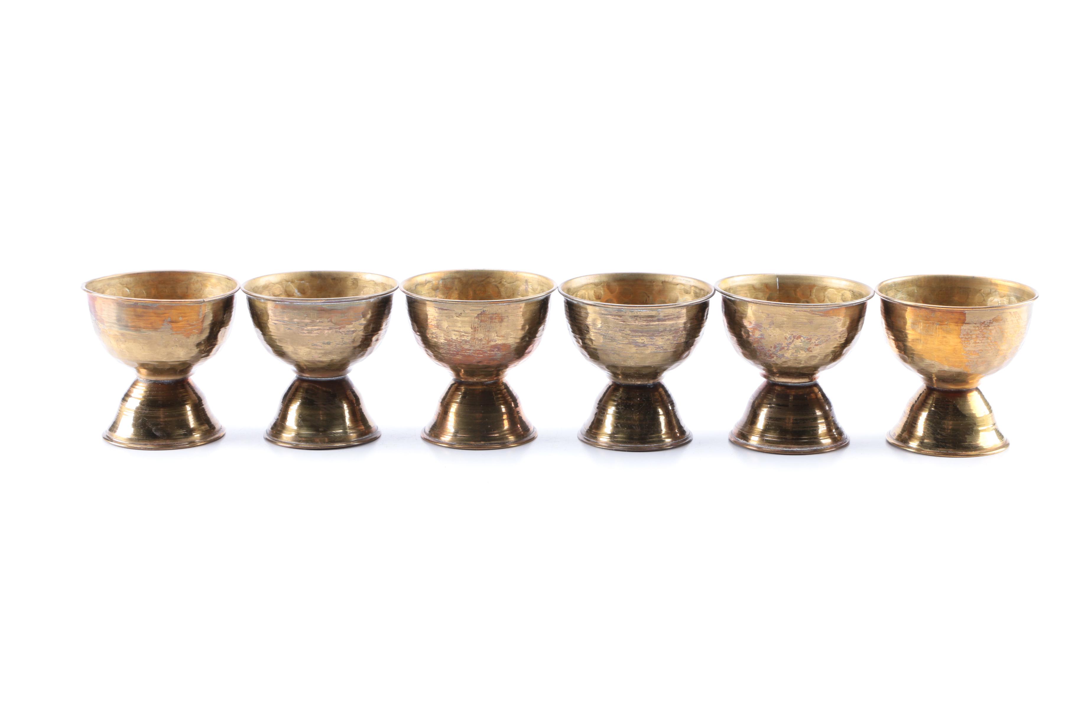 Iskandar Matar & Sons Nazareth Brass Coffee Set