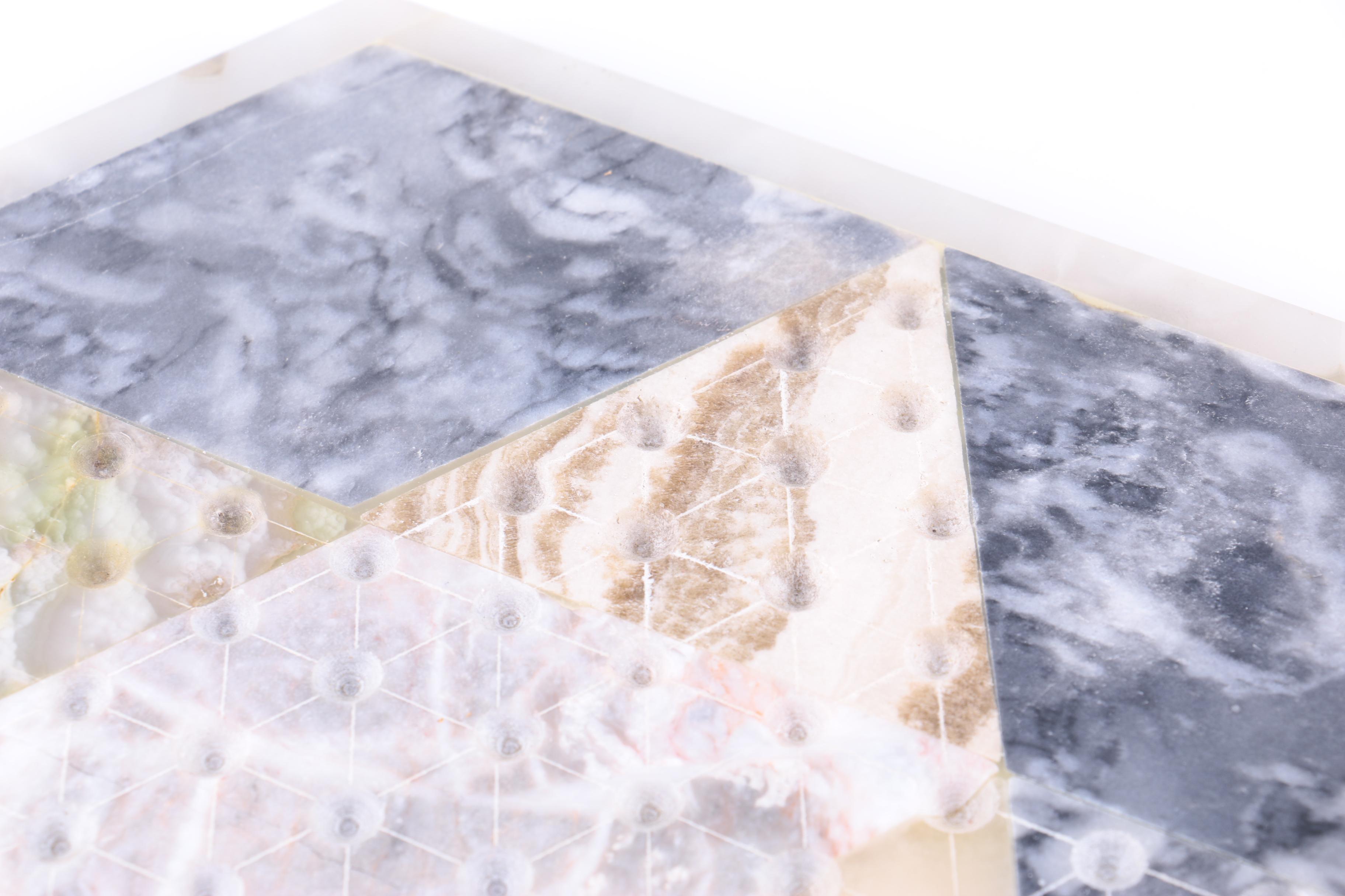 Marble and Agate Chinese Checkers Boards