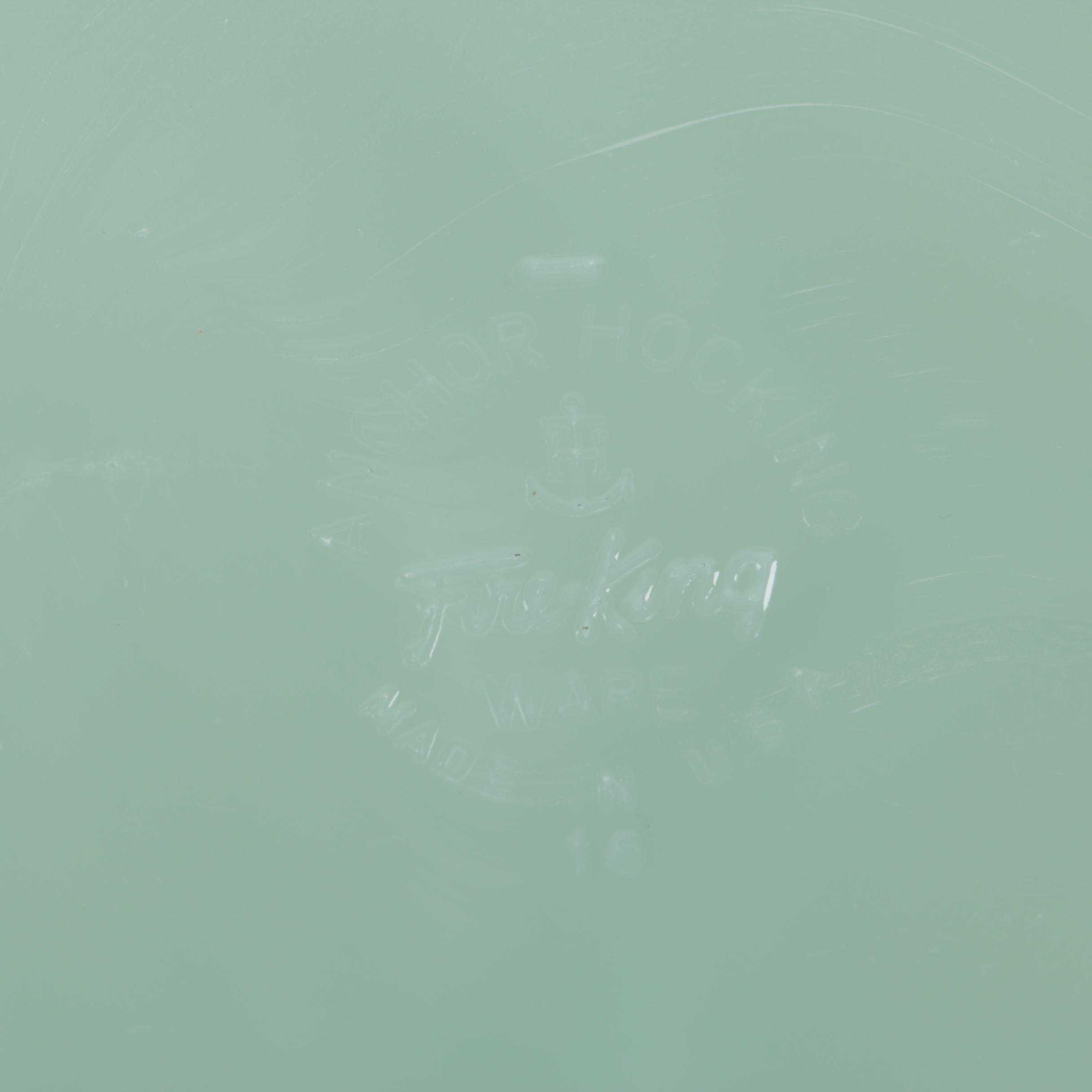 Anchor Hocking Fire King Jadeite Grill Plates