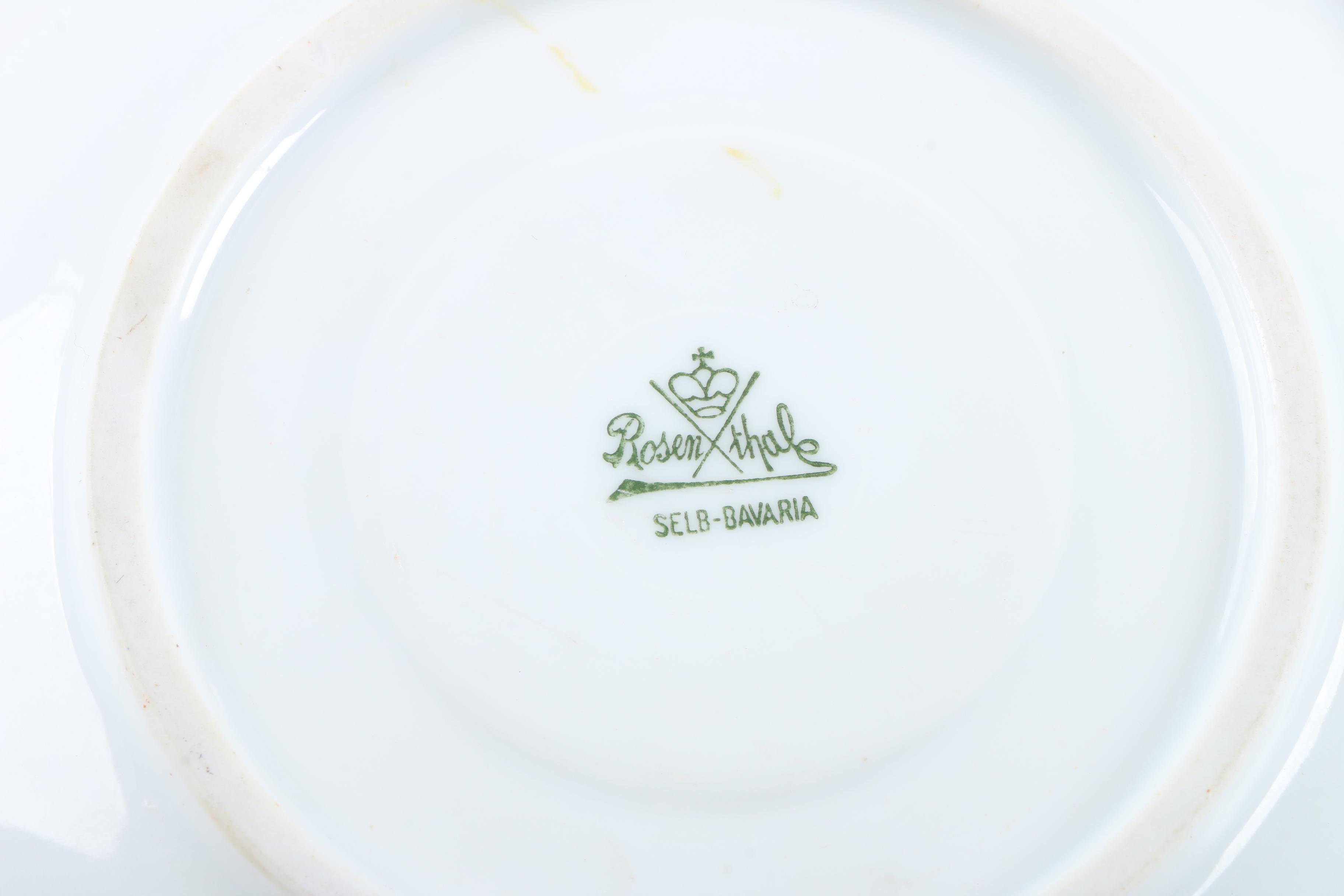 Rosenthal Bavarian China Including "Meissen"