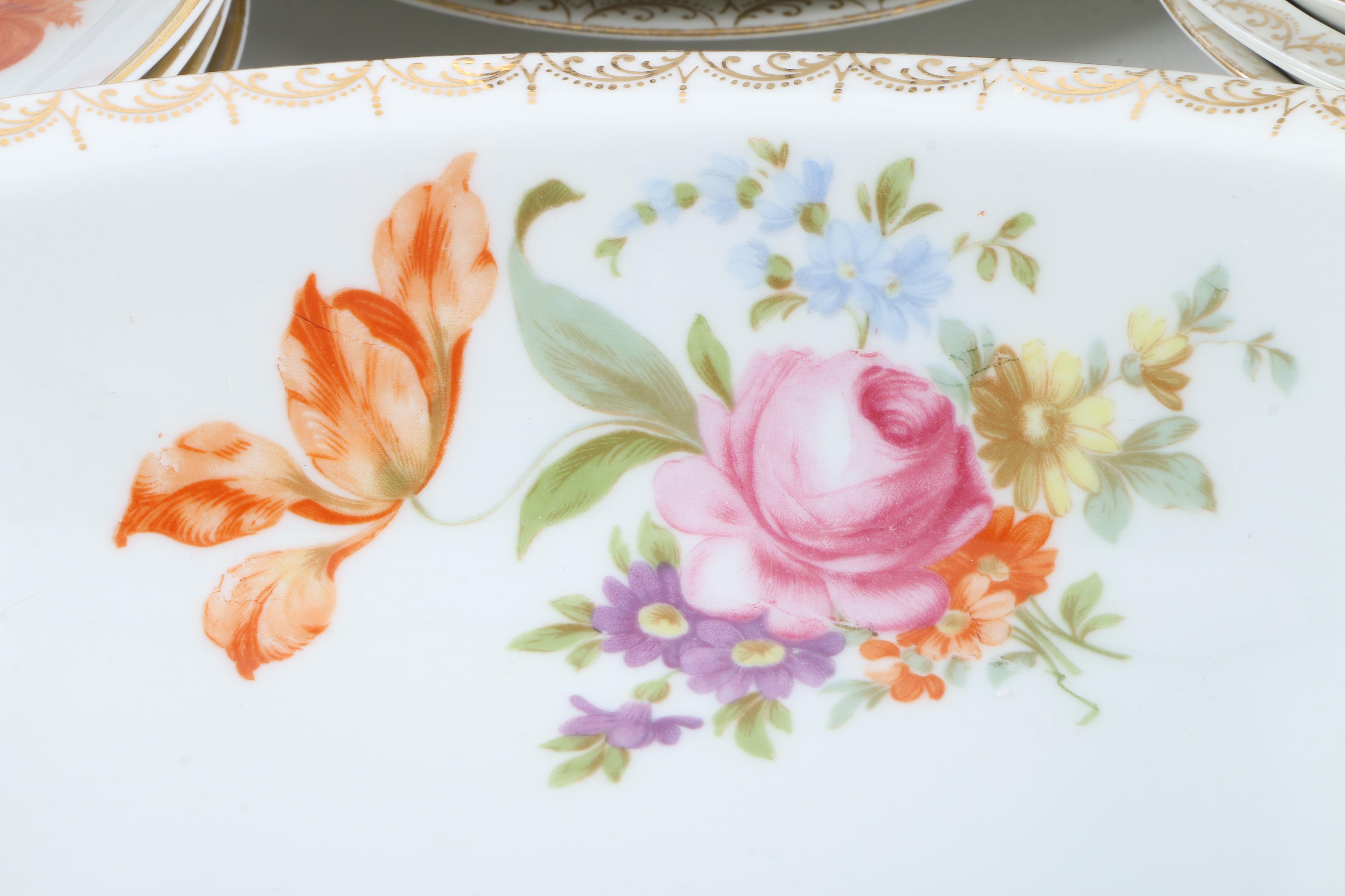 Rosenthal Bavarian China Including "Meissen"