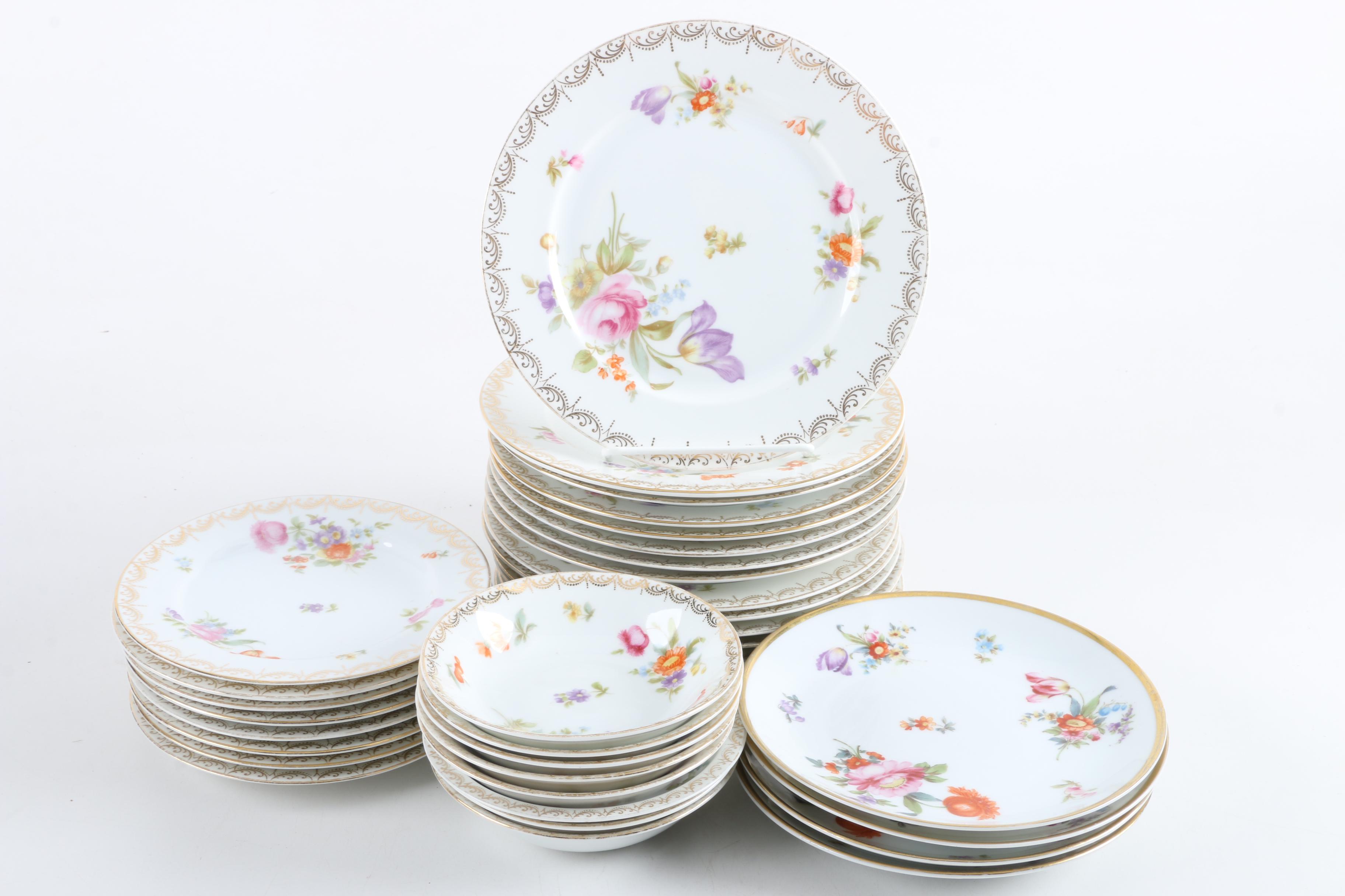 Rosenthal Bavarian China Including "Meissen"