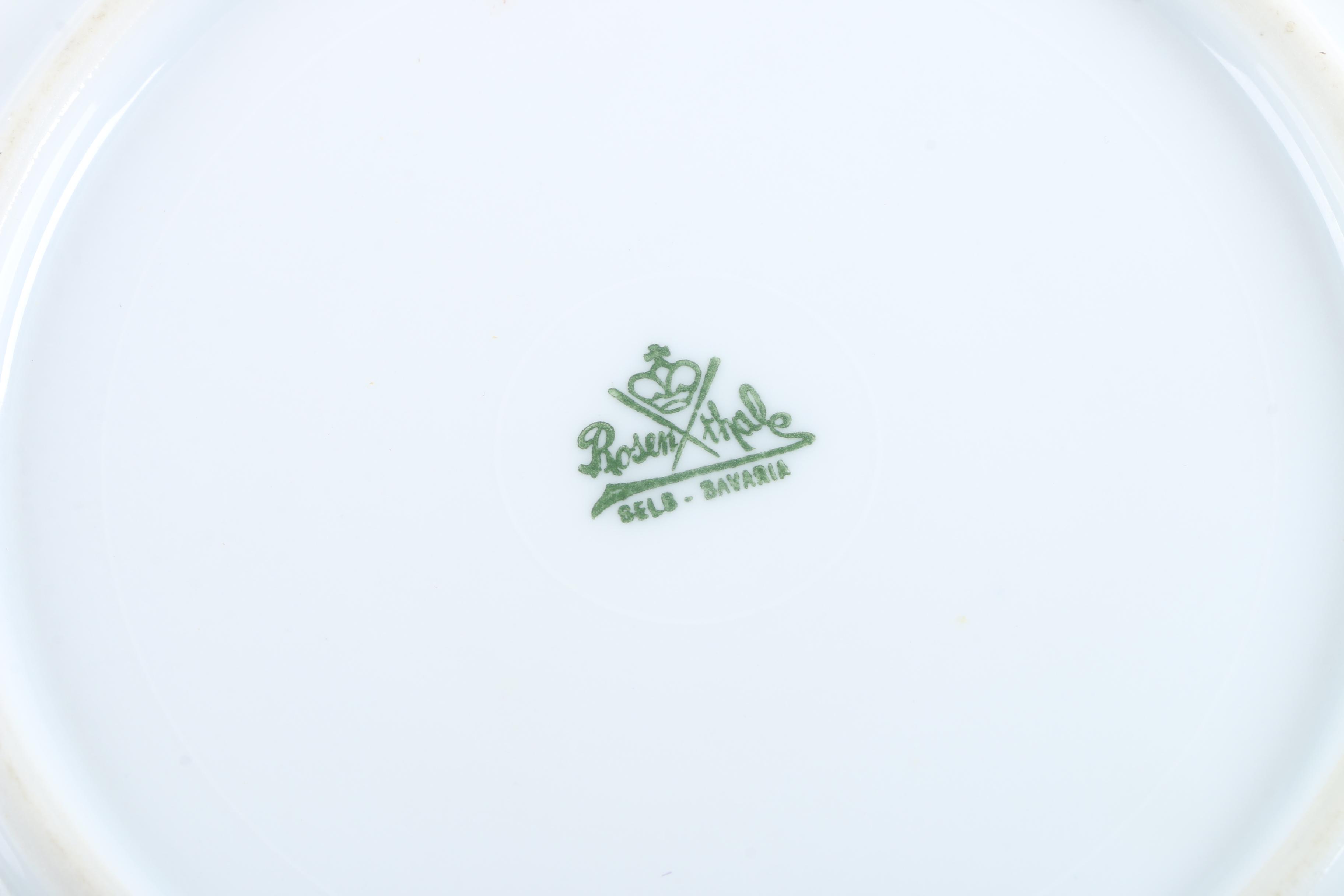 Rosenthal Bavarian China Including "Meissen"