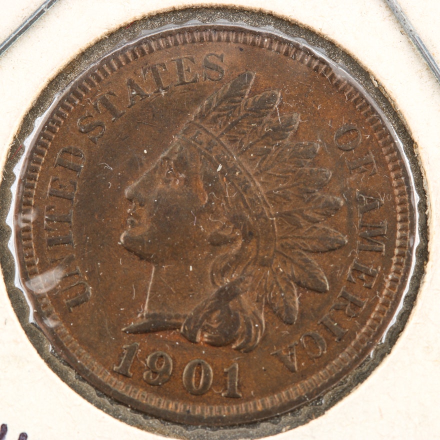 1901 Indian Head Cent