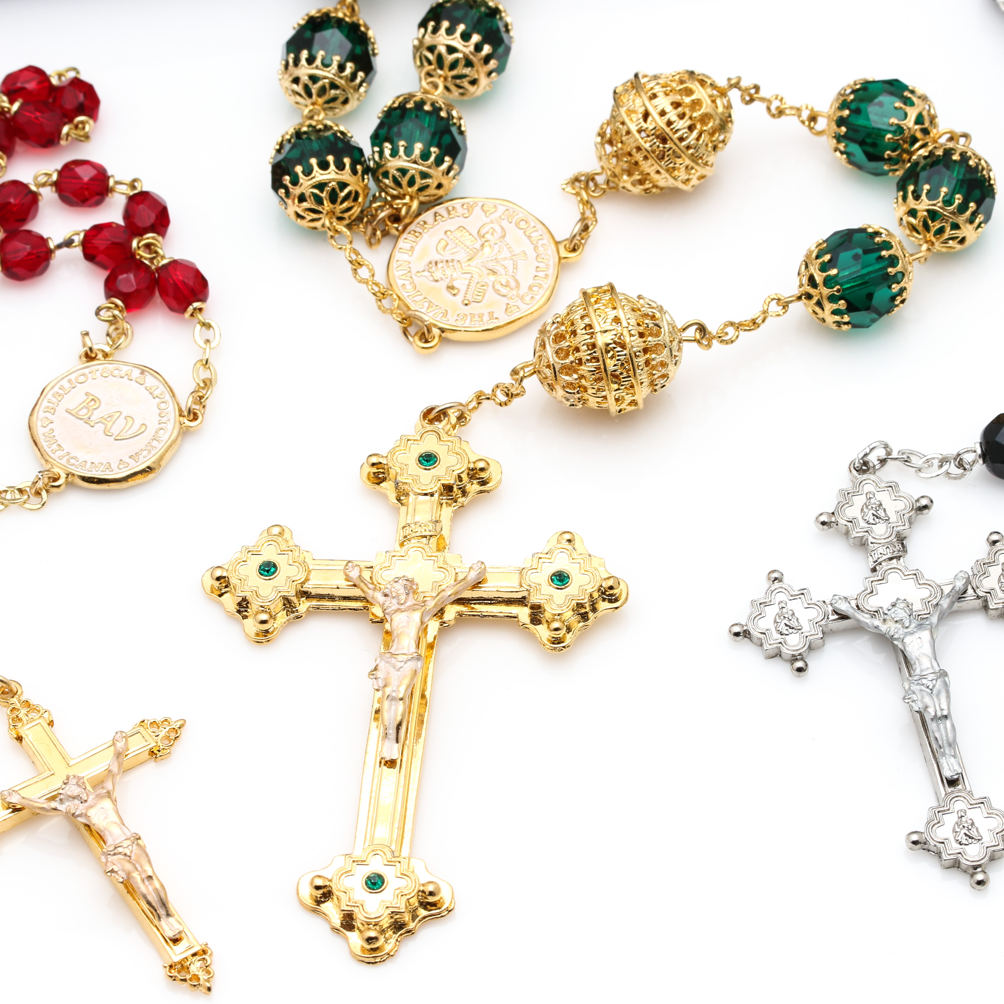 Selection of Rosaries From The Vatican Library Collection