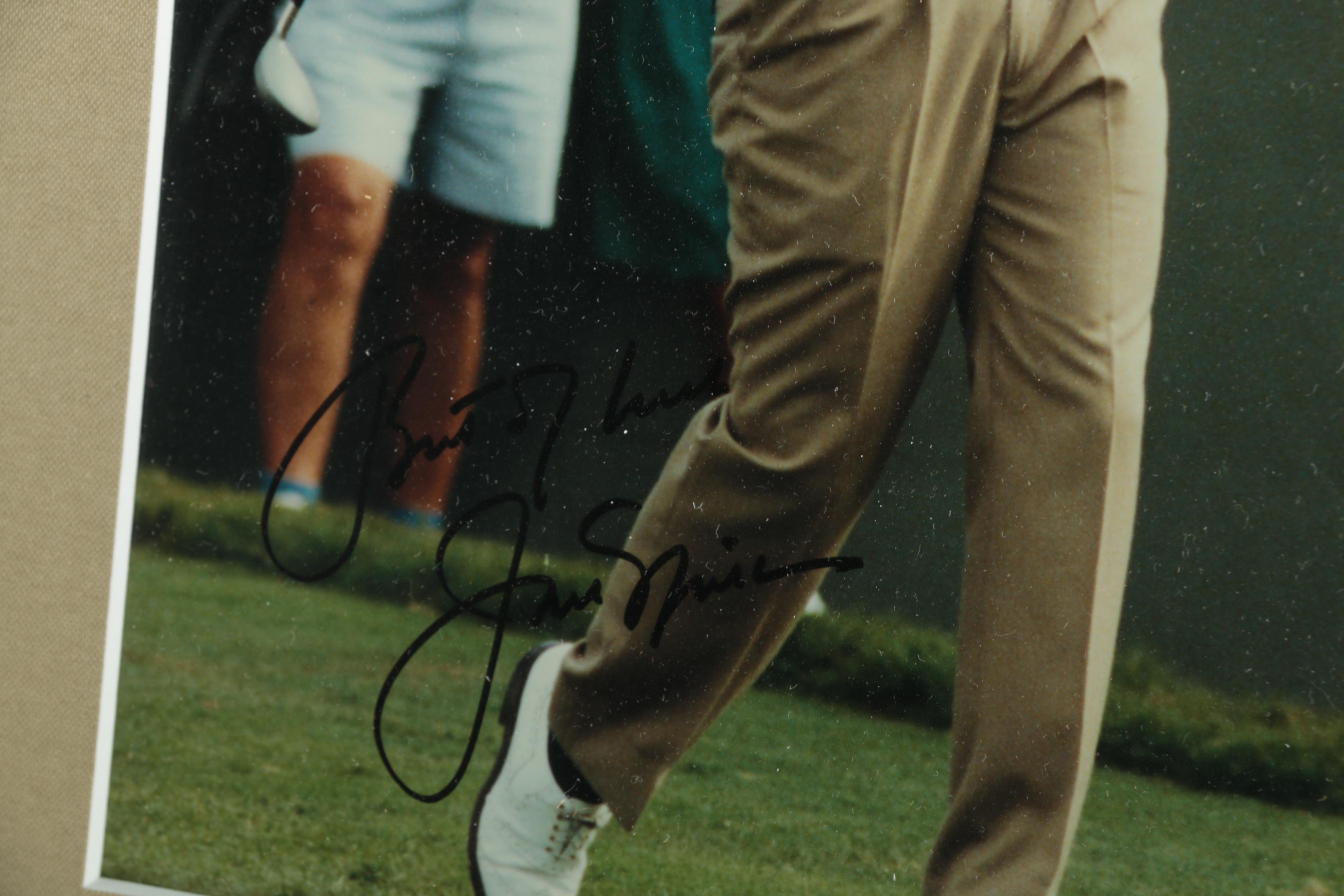 Jack Nicklaus Autographed Photo