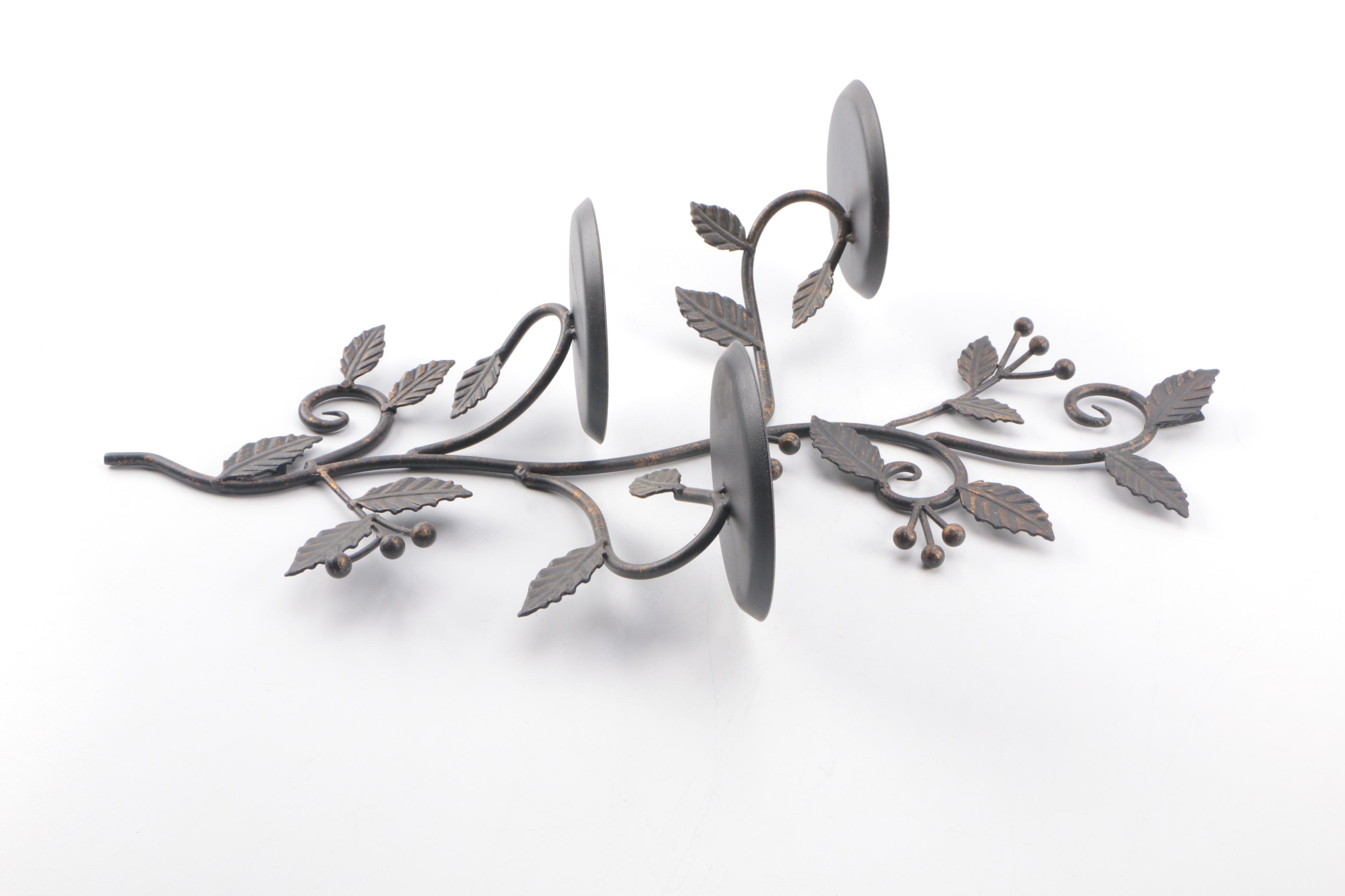 Metal Vine Decor Including Longaberger