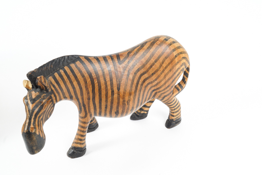 Assortment of Hand Carved African Animals