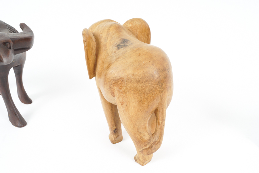 Assortment of Hand Carved African Animals